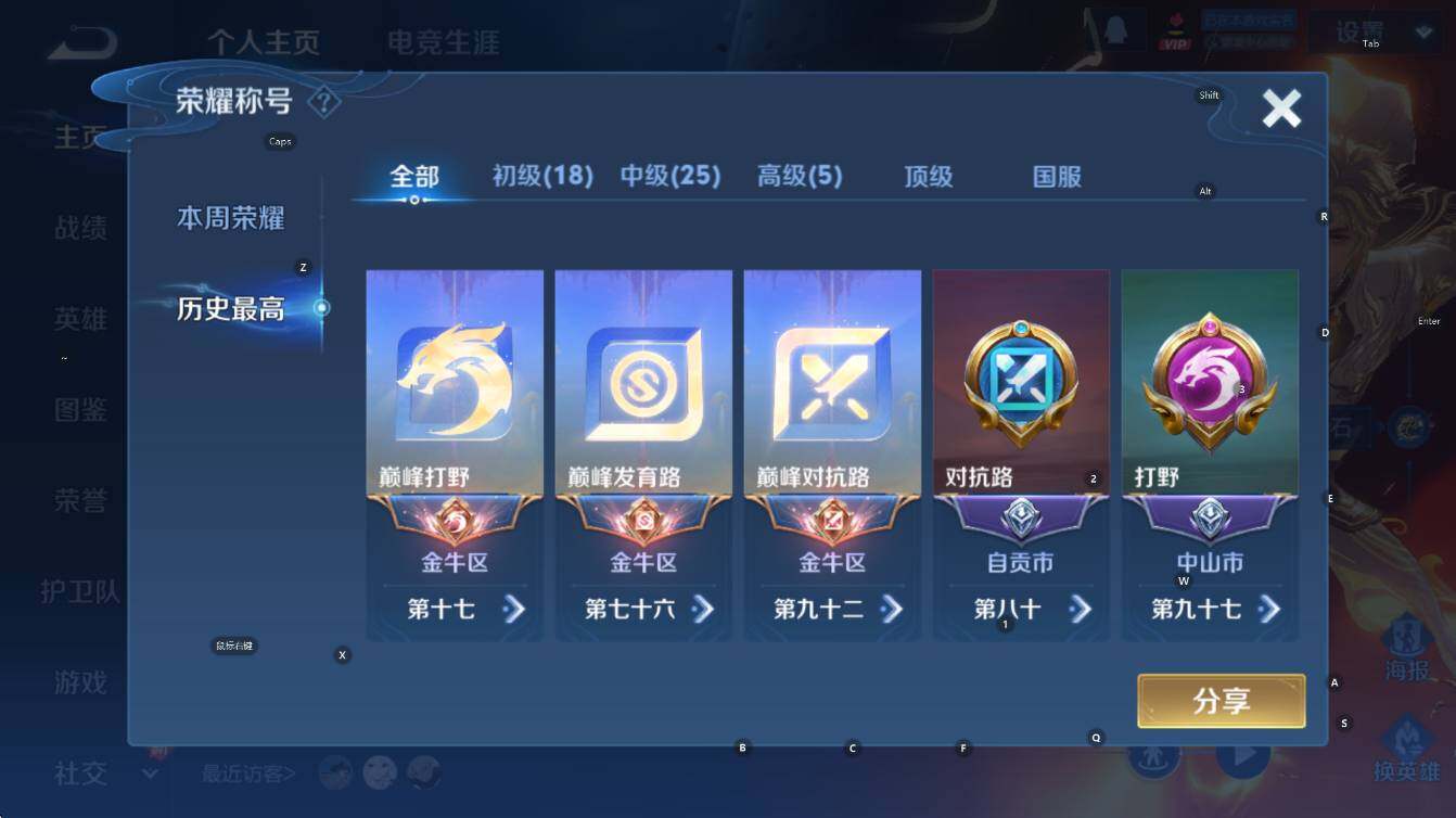 WZCMW3400940王者荣耀账号详情图9