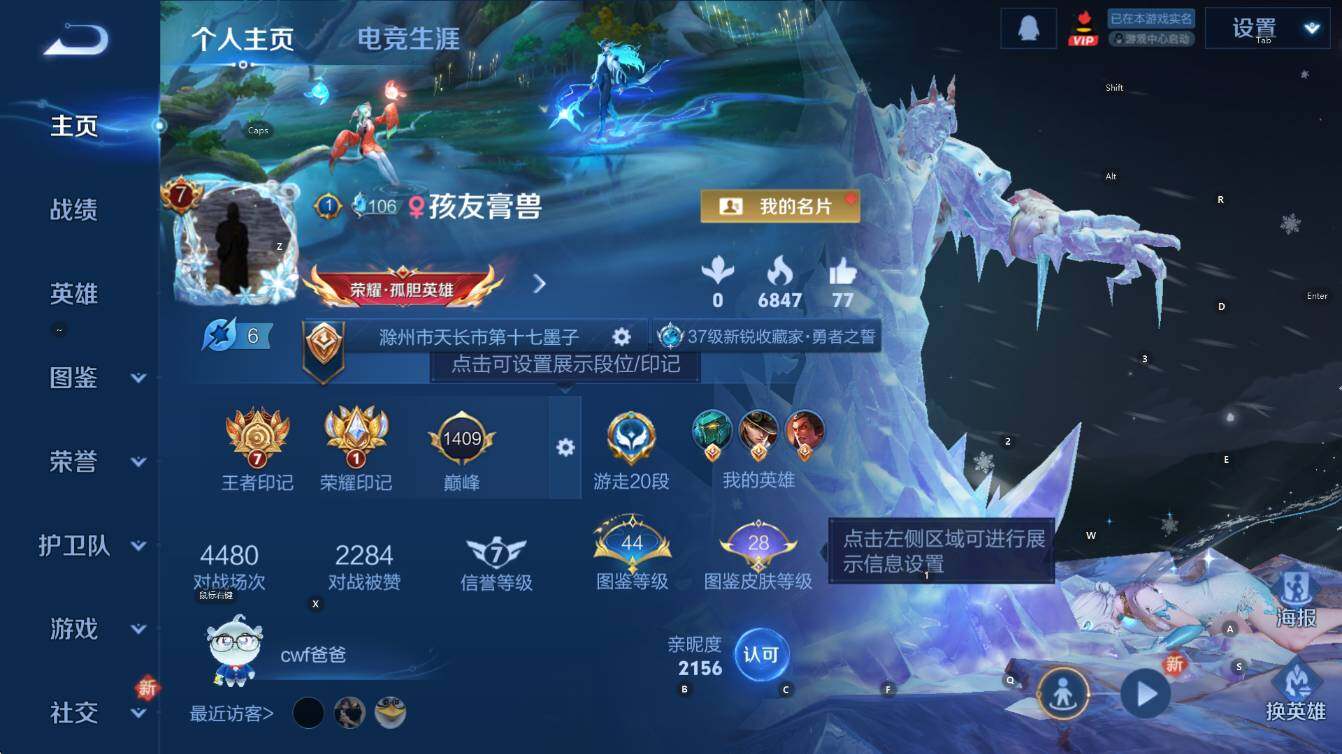 WZCMW3400949王者荣耀账号详情图8