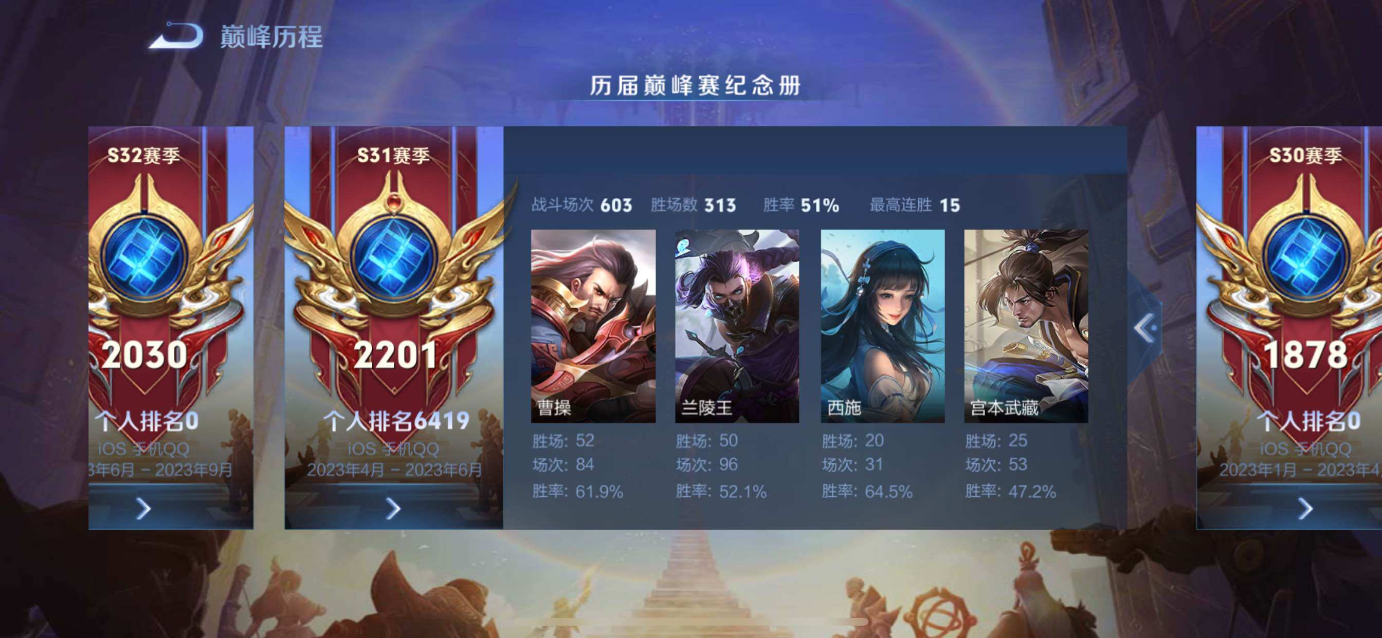 WZCMY3402458王者荣耀账号详情图3