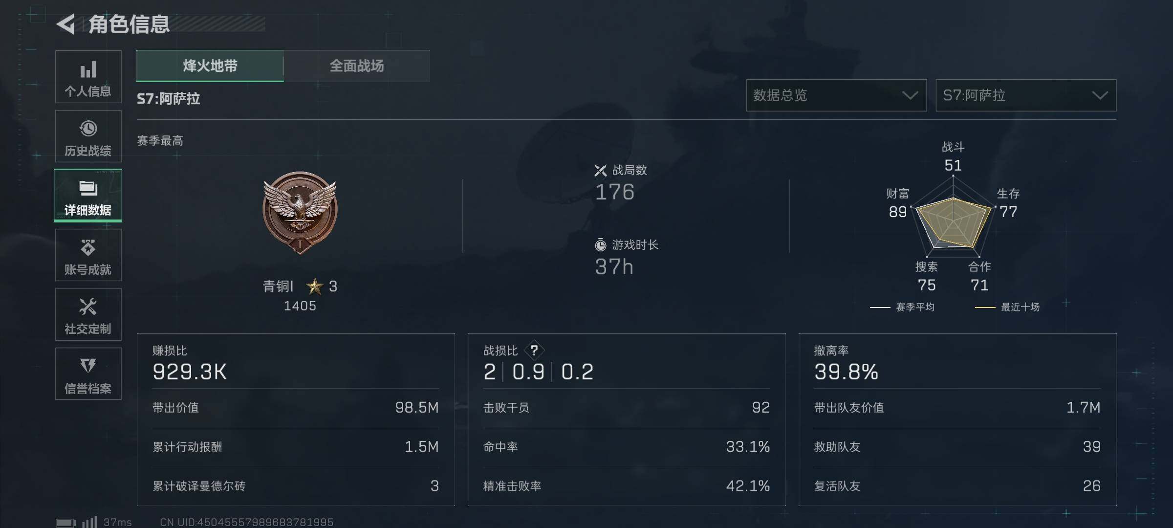 SJZCMW394843三角洲行动账号详情图7