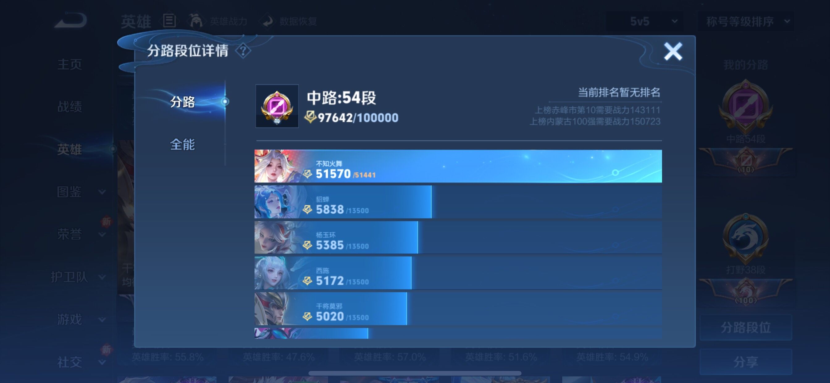 WZCMY3402334王者荣耀账号详情图5