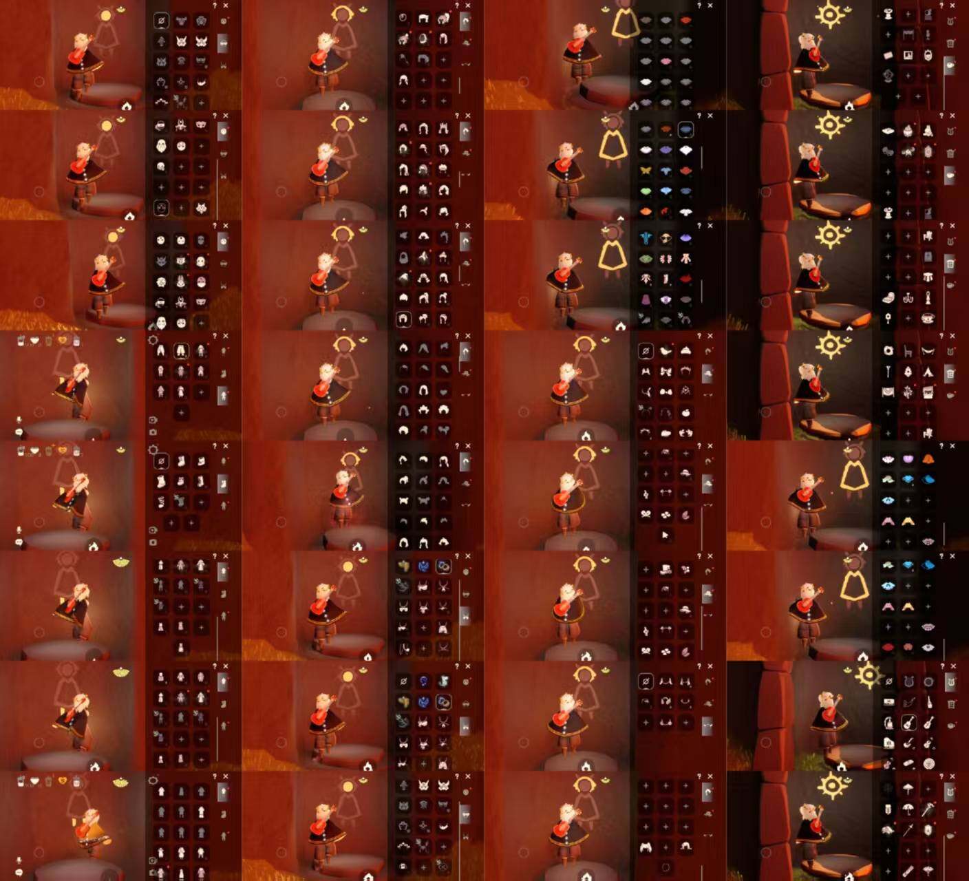 光遇账号华为渠道服HM1684 华为 【毕业季】姆明季，彩染季，双星季 【蜡烛】102 【爱心】8 【稀有礼包】瑞气服饰，龙鳞束身长袍，四叶草头饰，透明蜘蛛斗，绊爱礼包，音韵吉他，满月耳坠，姆明饰品套装，献瑞折扇礼包