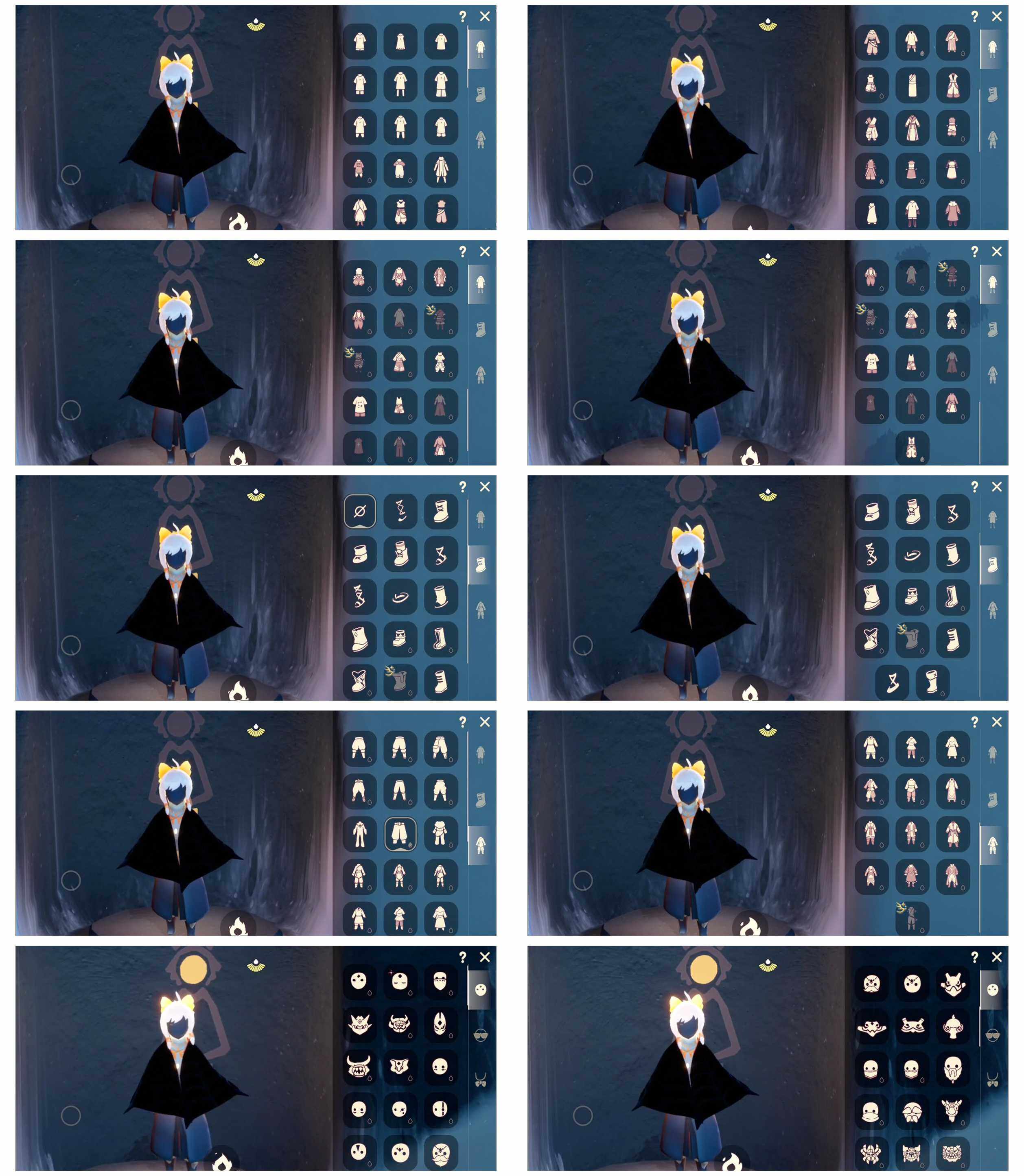 光遇账号华为渠道服11季10翼小王子围巾斗篷蛛网斗篷白雪斗篷绊爱透明蝶翼绒毛斗篷
资源：蜡烛 1944 爱心 1934 红烛 13 翼 10 
已毕业地图：全图 
毕业季节：欧若拉季 追忆季 夜行季 拾光季 归巢季 