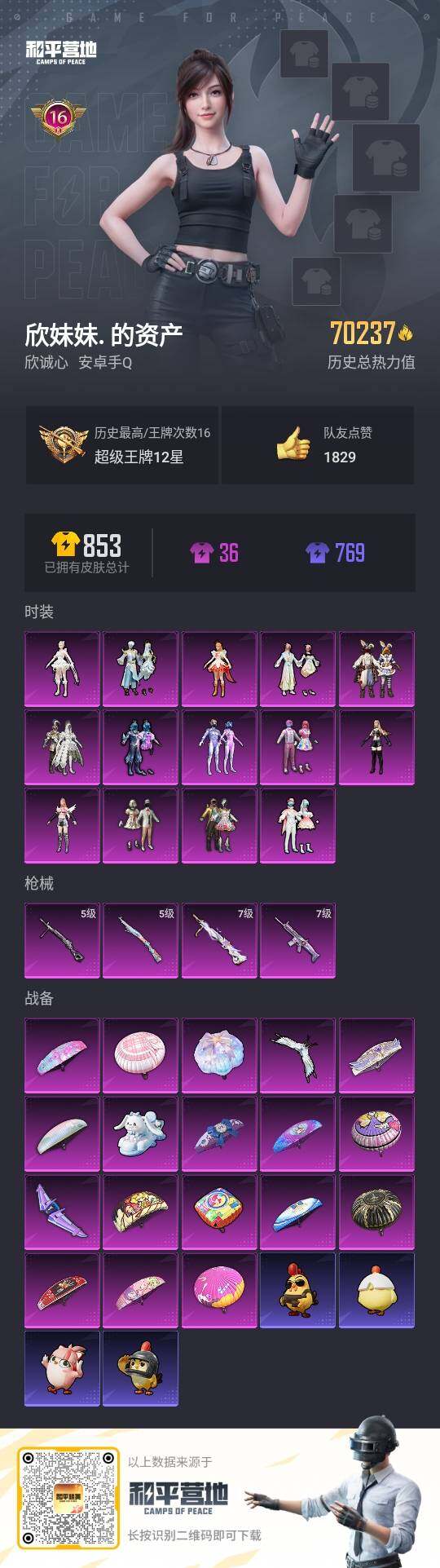 HPLX3413049和平精英账号详情图3 HPLX3413049和平精英账号详情图3