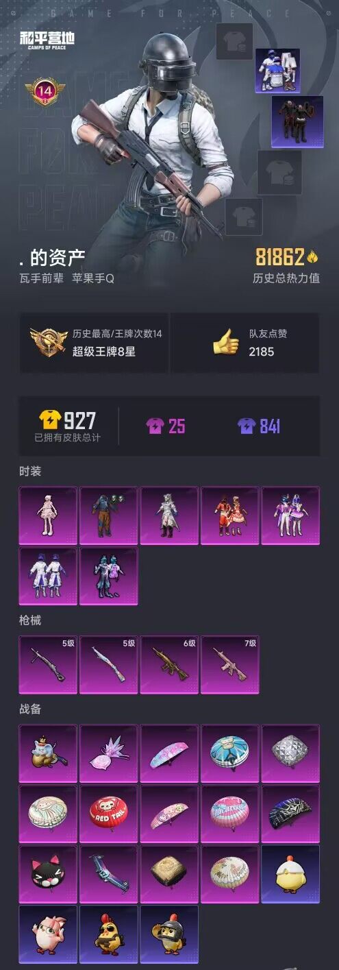 HPQM3408347和平精英账号详情图3 HPQM3408347和平精英账号详情图3