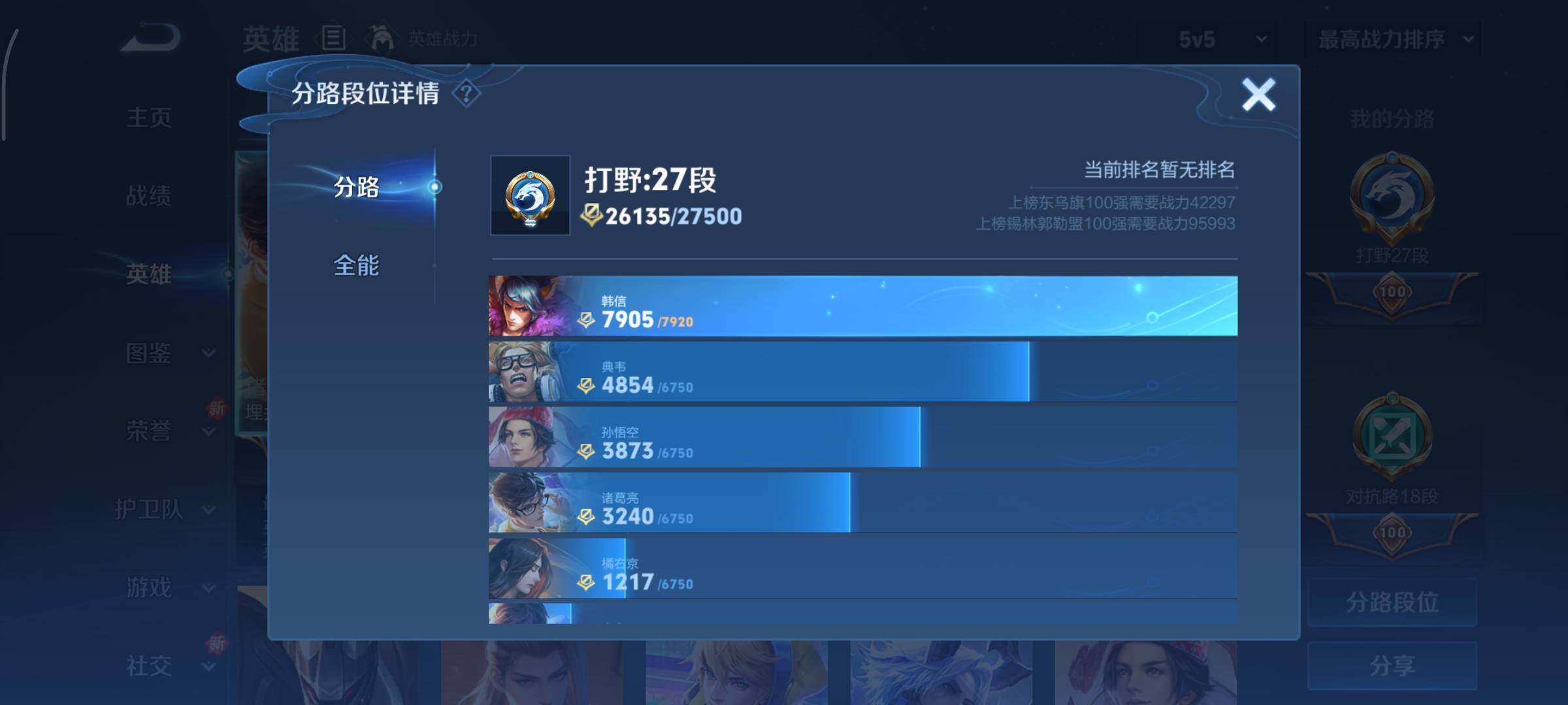 WZCMY3402361王者荣耀账号详情图4