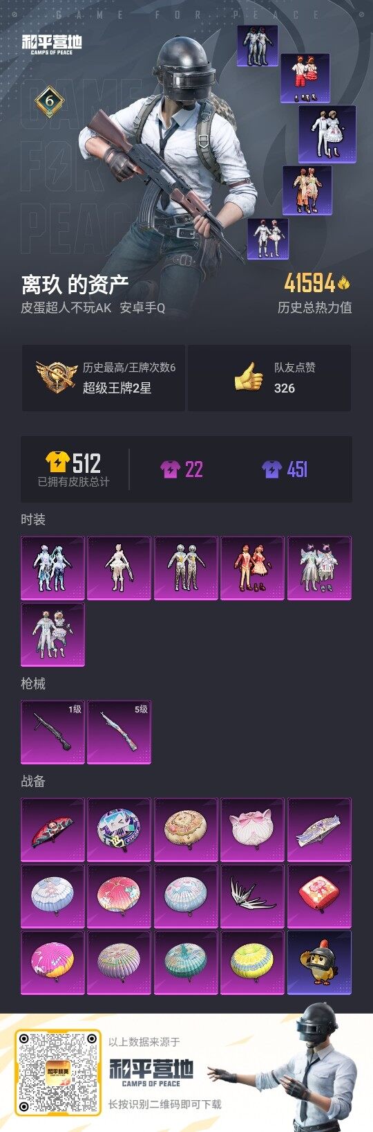 HPCMW3418624和平精英账号详情图3 HPCMW3418624和平精英账号详情图3