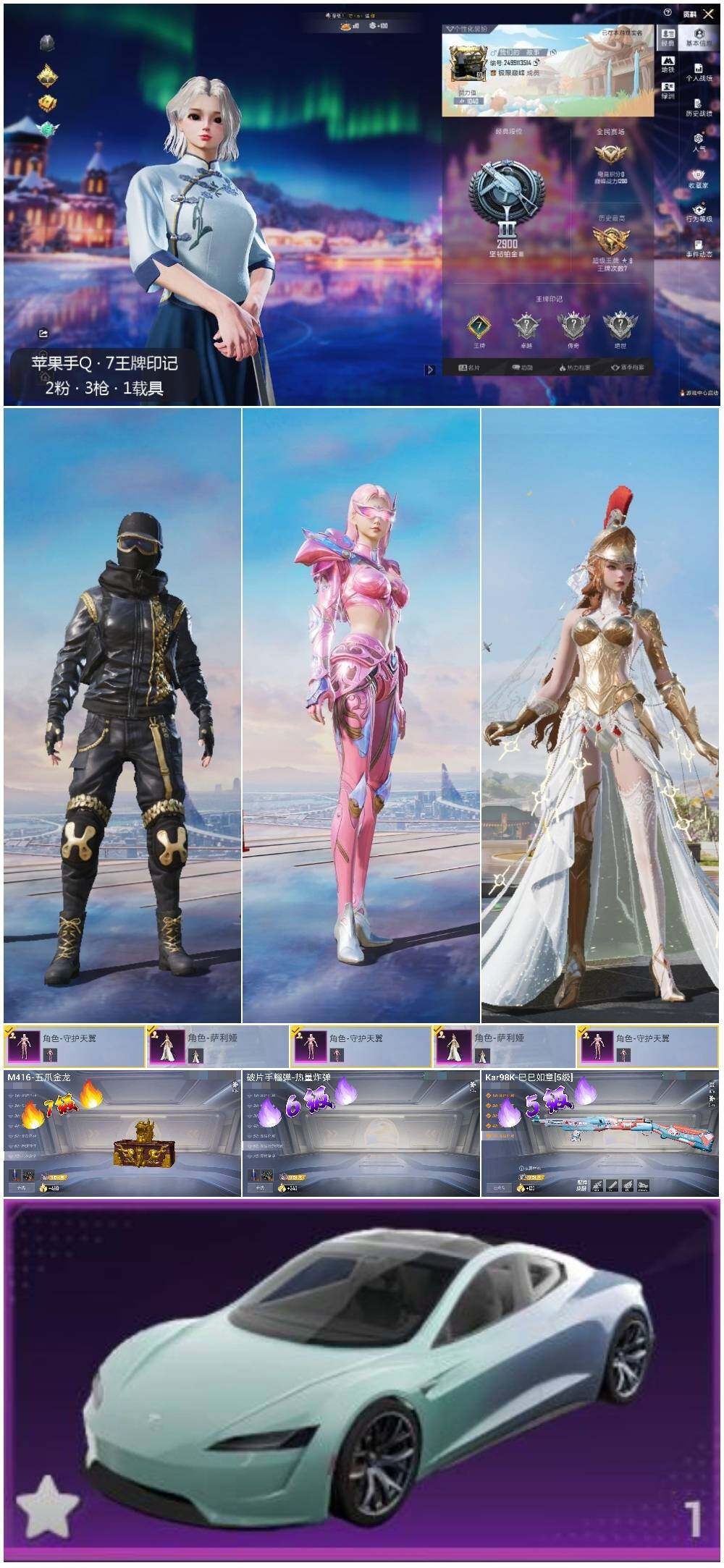 HPCMW3418616和平精英账号详情图2 HPCMW3418616和平精英账号详情图2