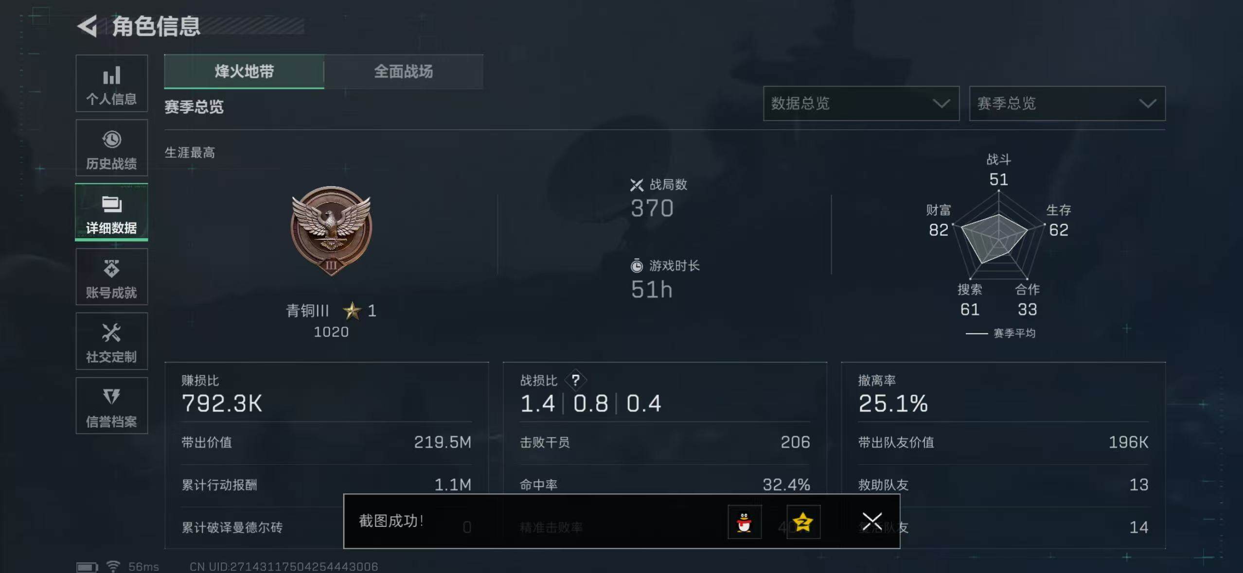 SJZCMW386054三角洲行动账号详情图4 SJZCMW386054三角洲行动账号详情图4