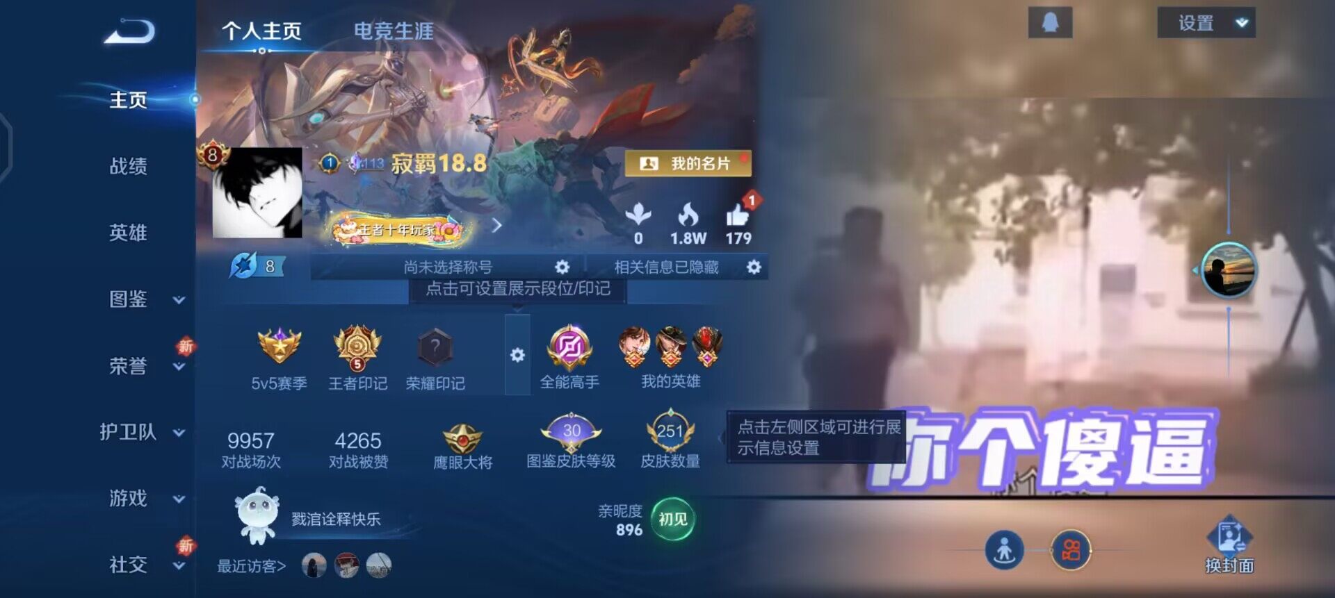 WZQM3406943王者荣耀账号详情图3