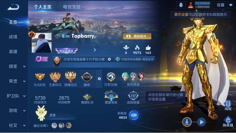 WZ0349722王者荣耀账号详情图7