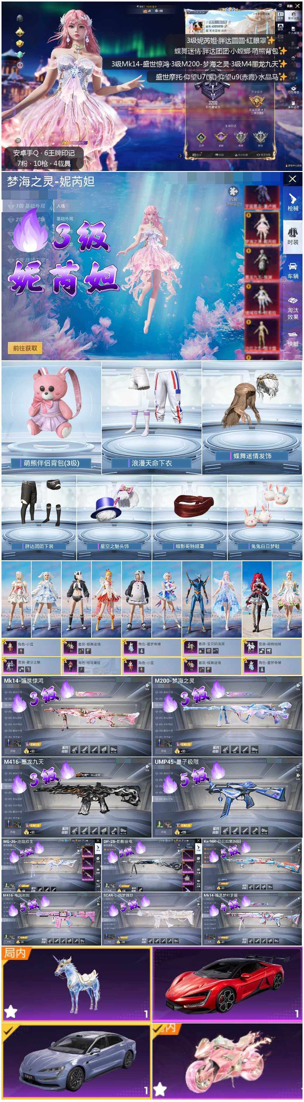 HPLE3415285和平精英账号详情图2 HPLE3415285和平精英账号详情图2