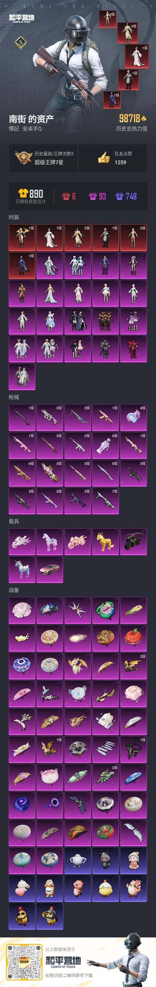 HPCMW3418507和平精英账号详情图7 HPCMW3418507和平精英账号详情图7