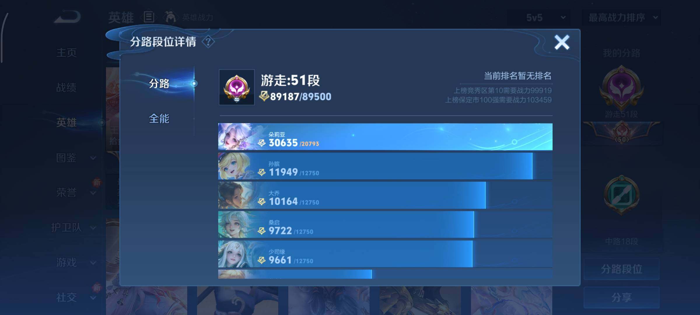 WZCMY3402389王者荣耀账号详情图5