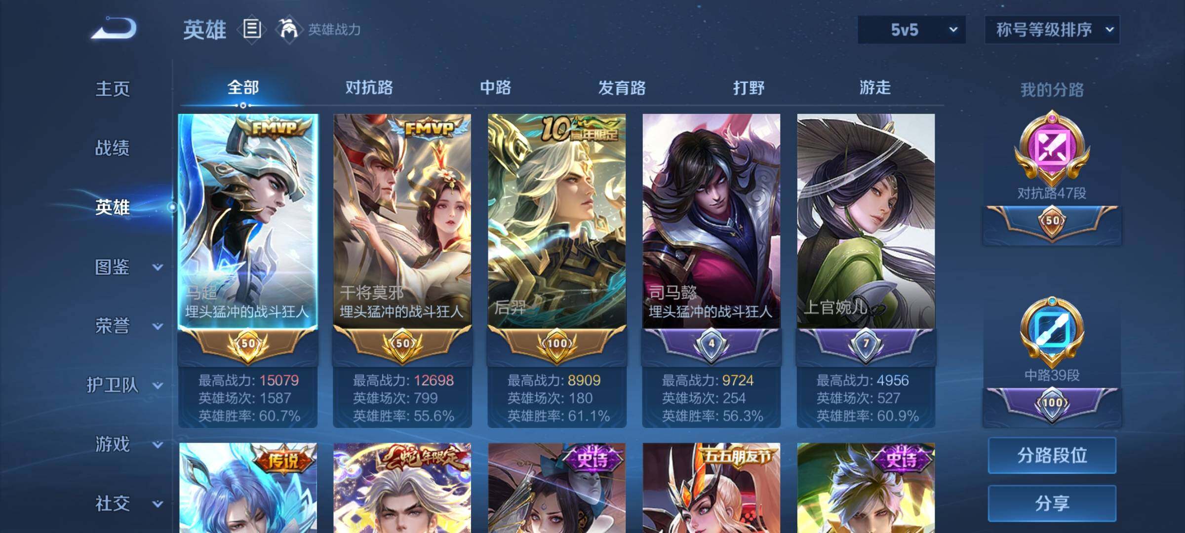 WZCMW3403167王者荣耀账号详情图3