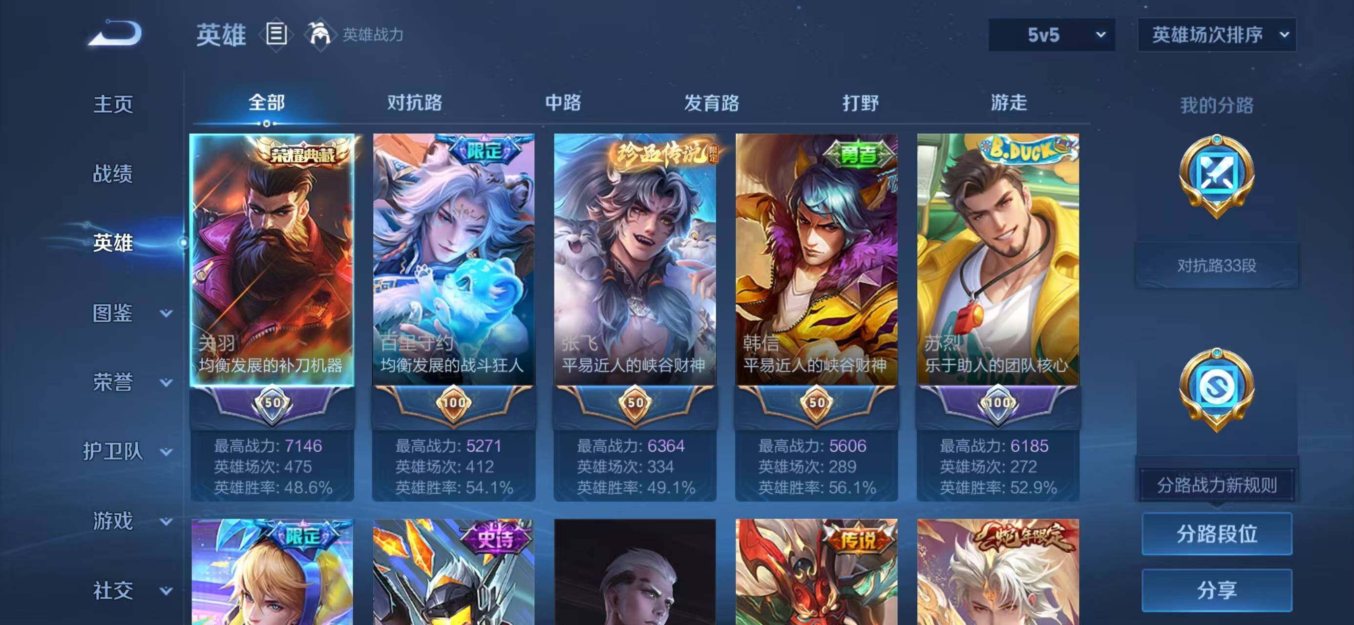 WZCMW3401956王者荣耀账号详情图3