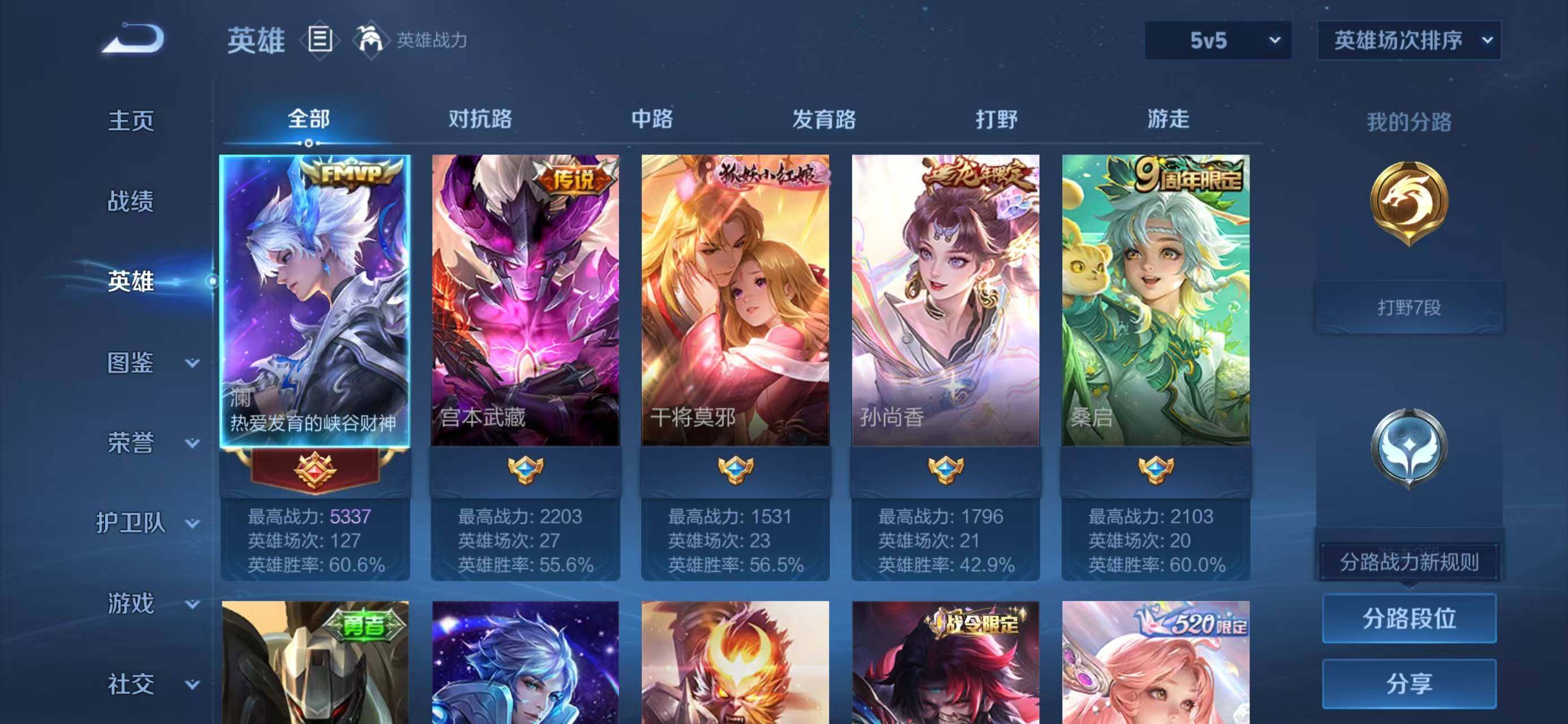 WZCMW3402032王者荣耀账号详情图3