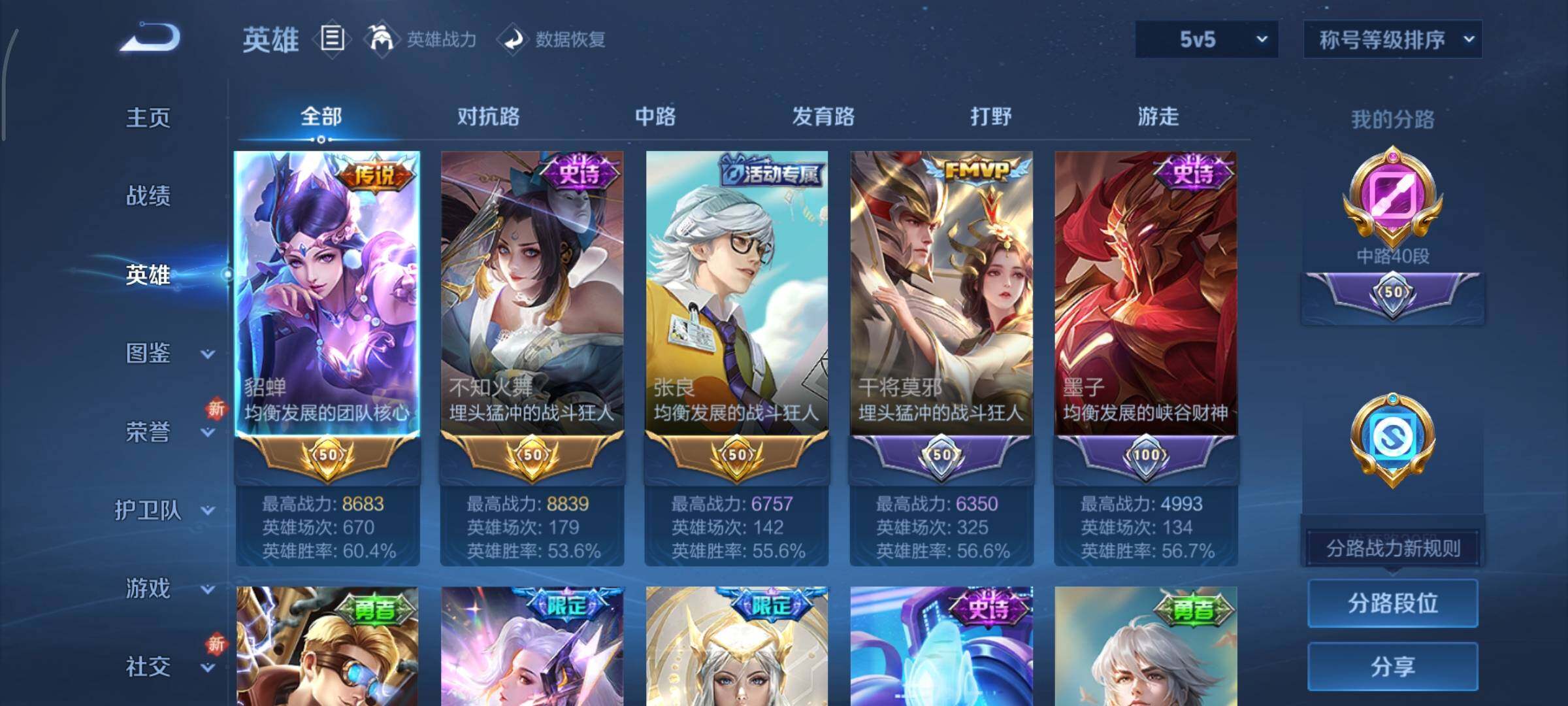 WZCMY3406921王者荣耀账号详情图3