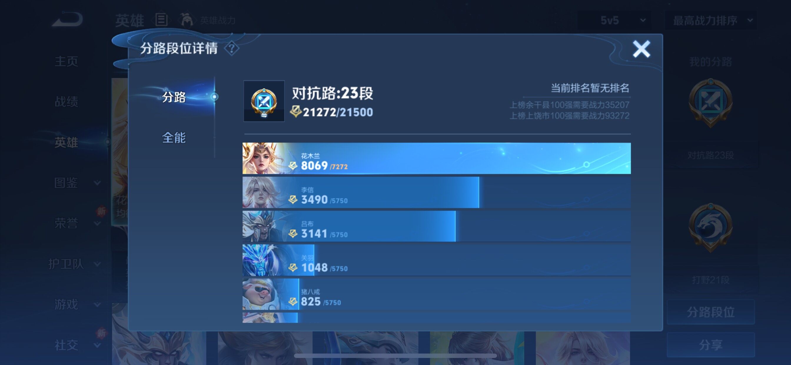 WZCMY3407086王者荣耀账号详情图4