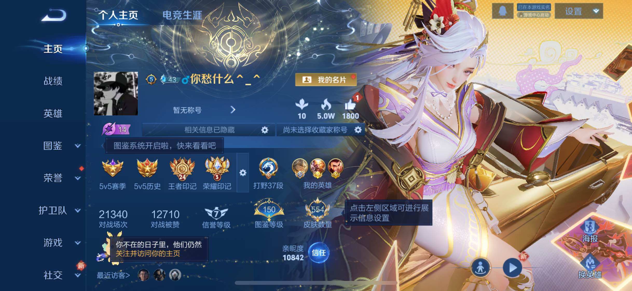 WZCMW3403894王者荣耀账号详情图2