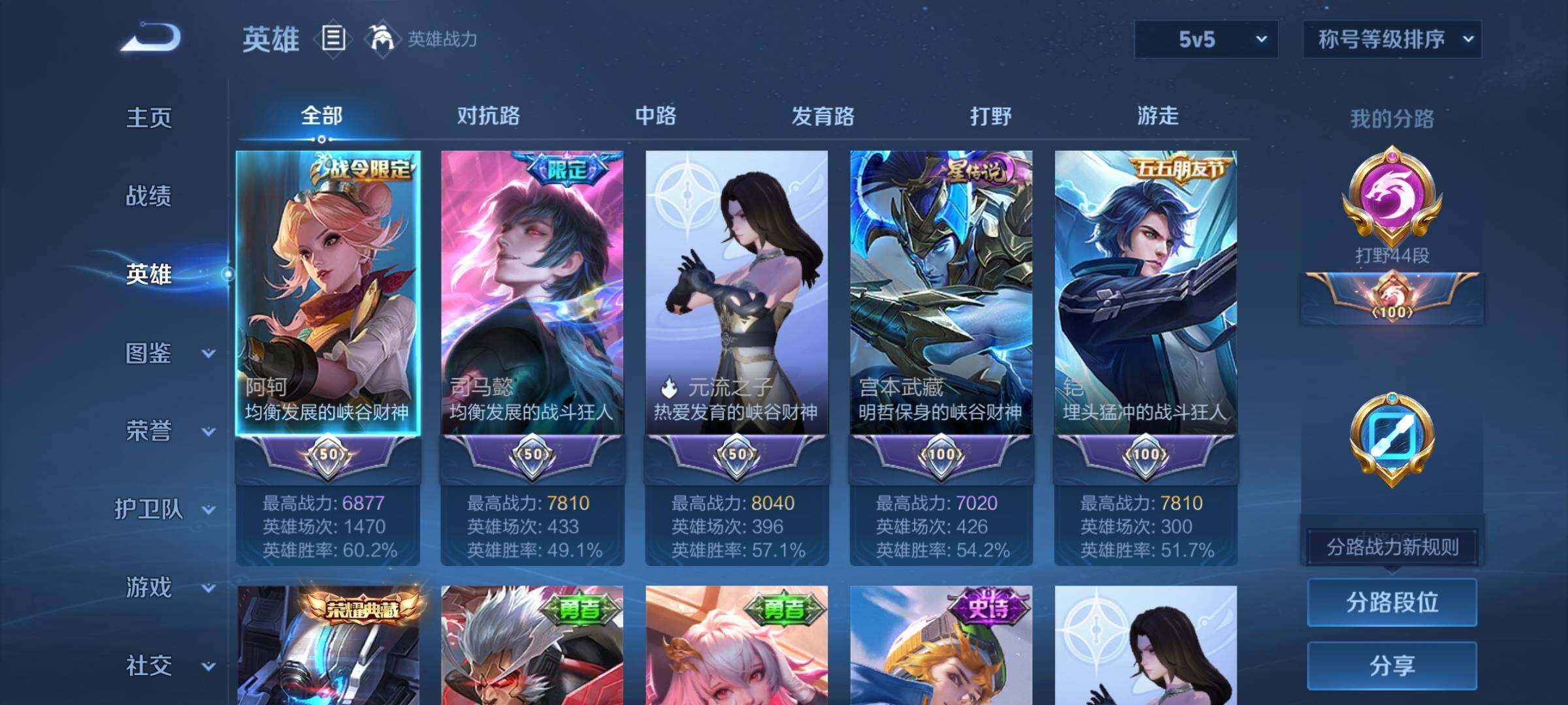 WZCMW3403195王者荣耀账号详情图3