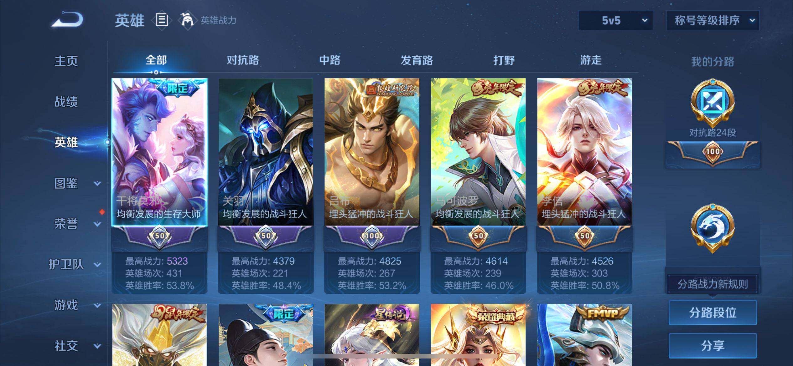 WZCMW3403415王者荣耀账号详情图4