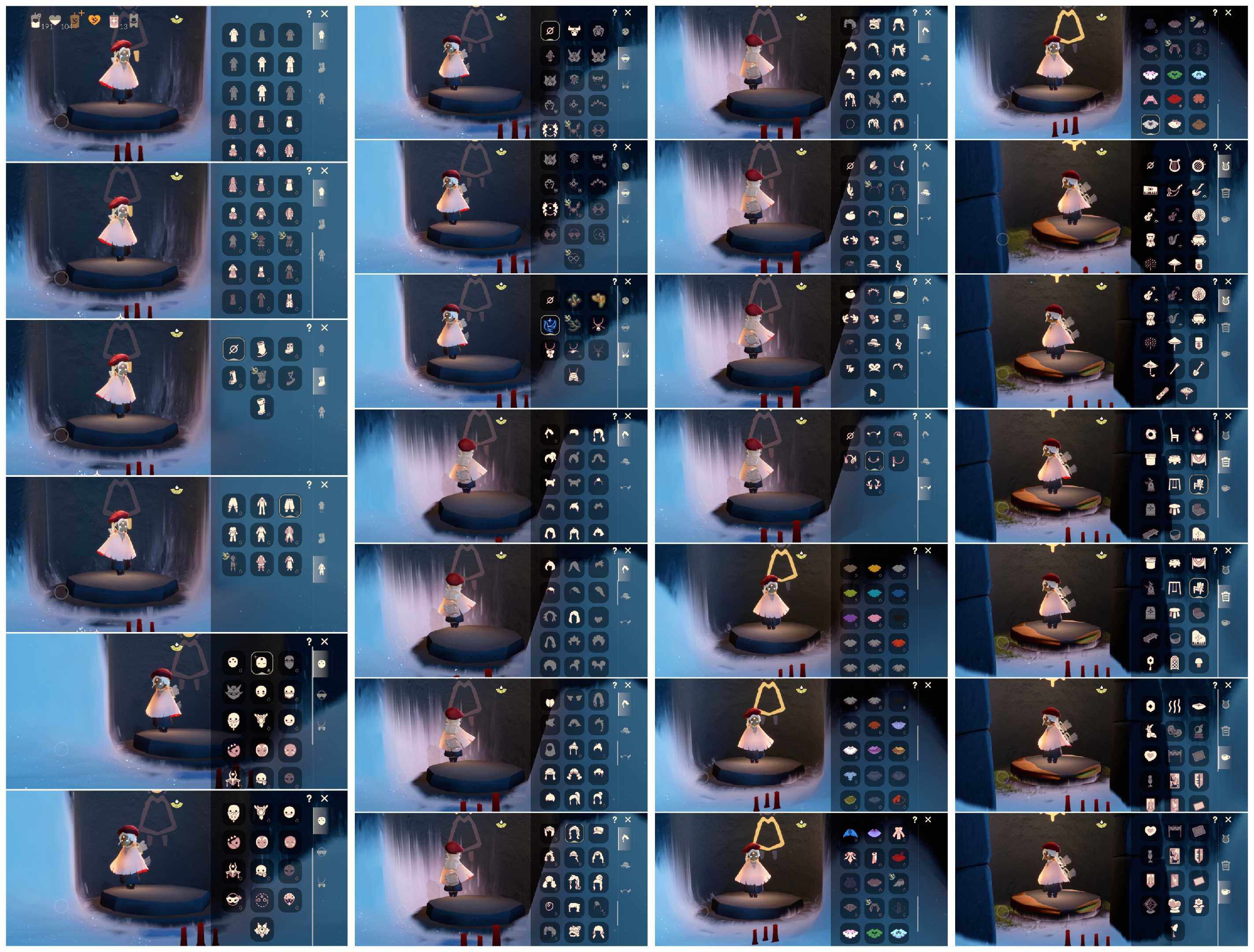 光遇账号安卓官服HY1231  安官  蜡烛191 爱心104 季蜡0 升华蜡烛13 光翼191 毕业季：彩染季；毕业礼：二重奏海报 双排扣斗篷 彩染毕业 青鸟面饰；礼包：新年红伞 献瑞折扇 秋千 狐狸背包 衔福献