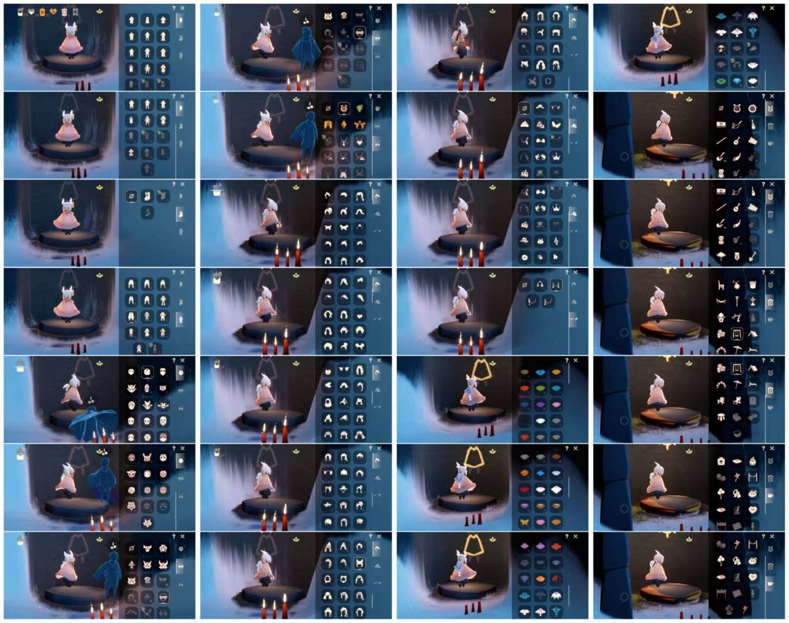 光遇账号安卓官服HY1235  安官  蜡烛27 爱心24 季蜡0 升华蜡烛1 光翼147 毕业季：破晓季 表演季；毕业礼：双翼遥鲲斗 冥龙斗篷 燕尾斗篷 白枭发型 留辫蘑菇头 黄眉企鹅面具；礼包：秋千 冥龙南瓜 