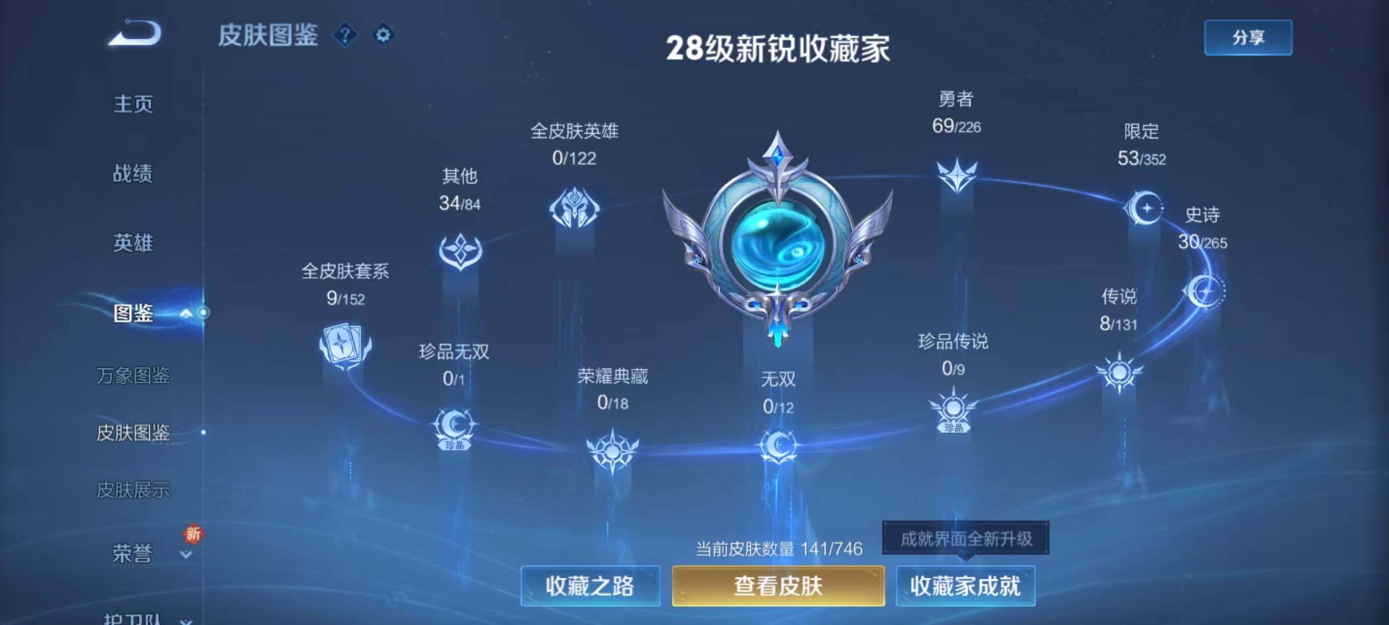 WZLX3403738王者荣耀账号详情图5