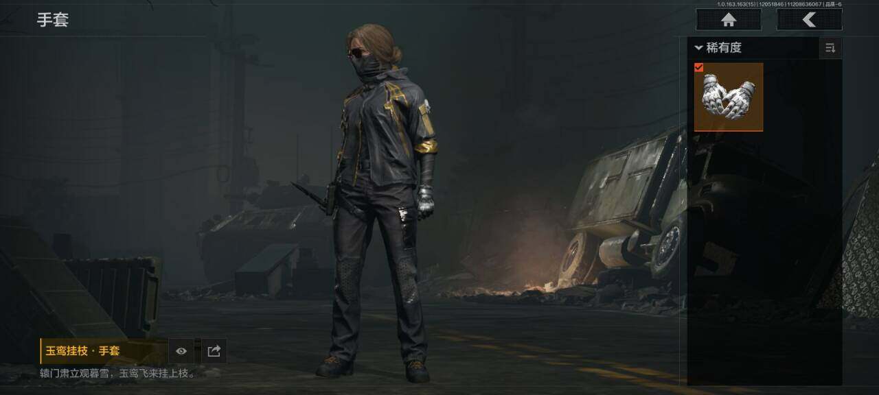 暗区突围账号安卓QQ【AQQH33】段位：专家/玉鸾挂枝手套/盘牙彻甲短刃/工兵铲