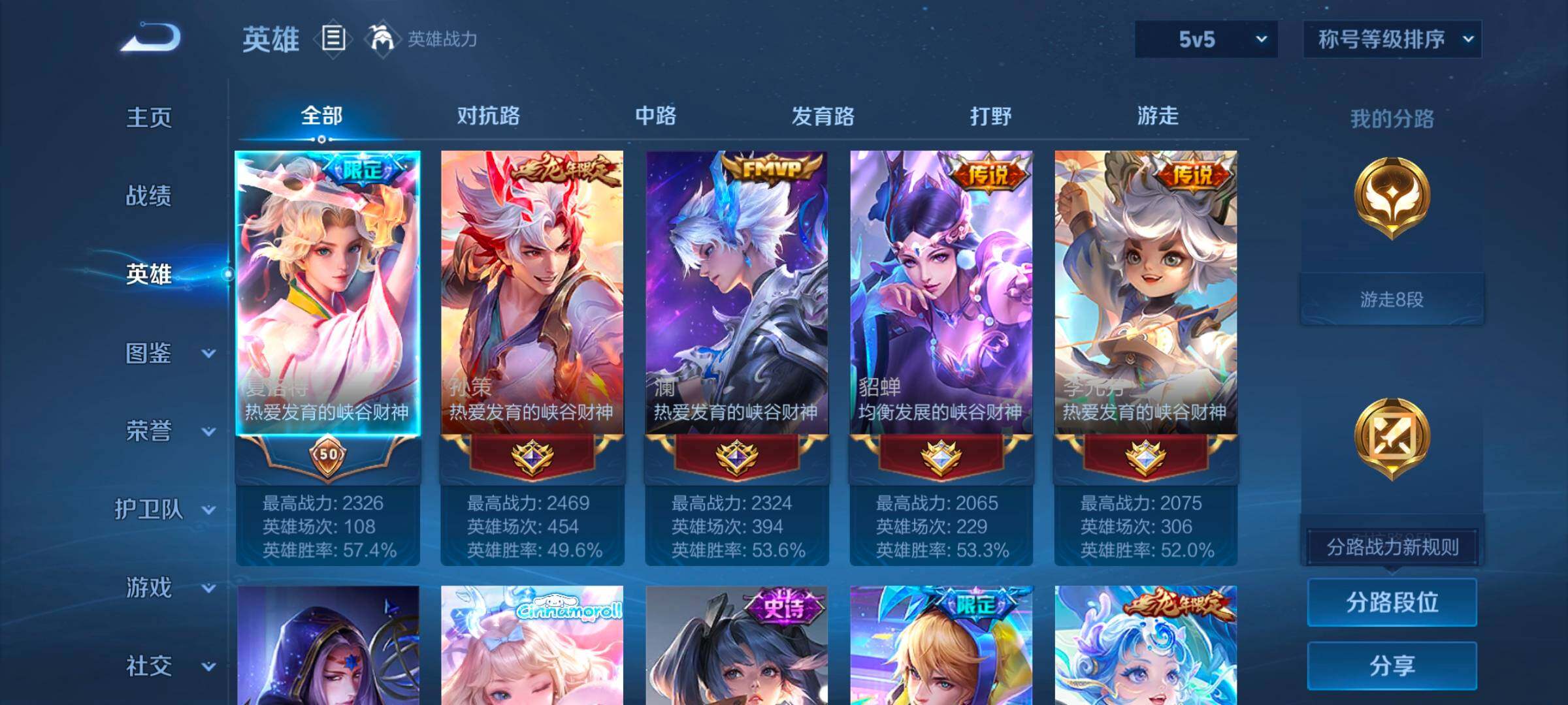 WZCMW3426869王者荣耀账号详情图14