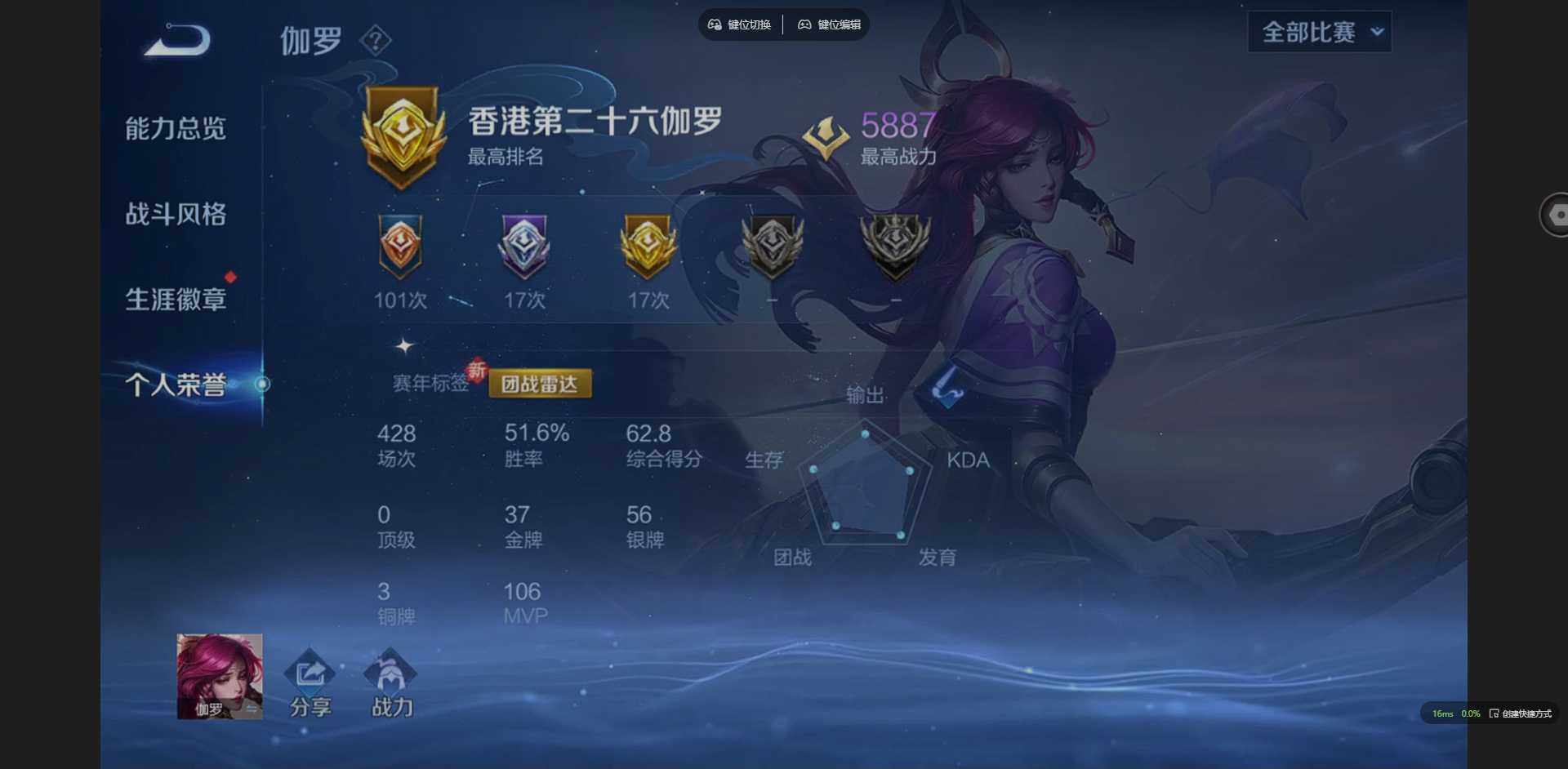 WZCMW3407869王者荣耀账号详情图22