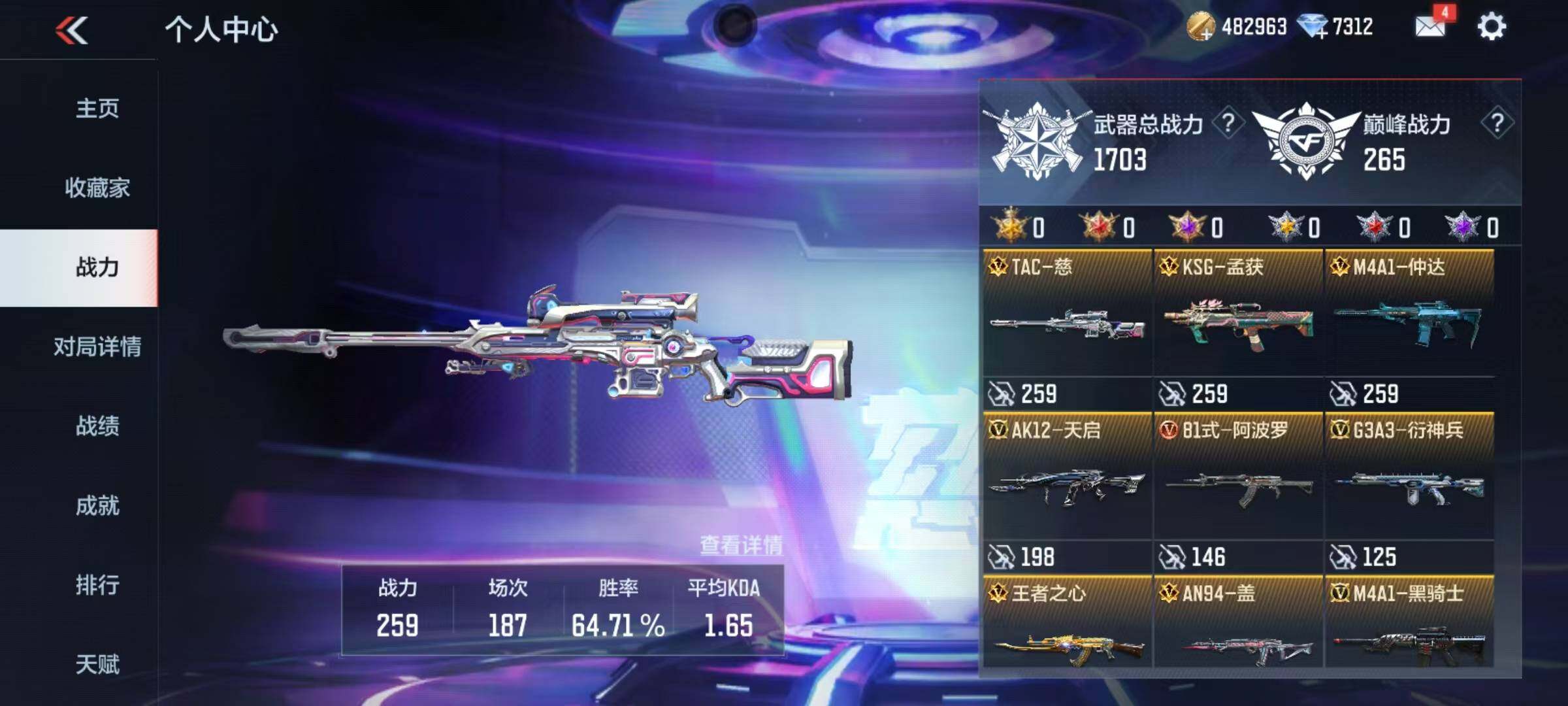 CFMQM368697枪战王者账号详情图5 CFMQM368697枪战王者账号详情图5