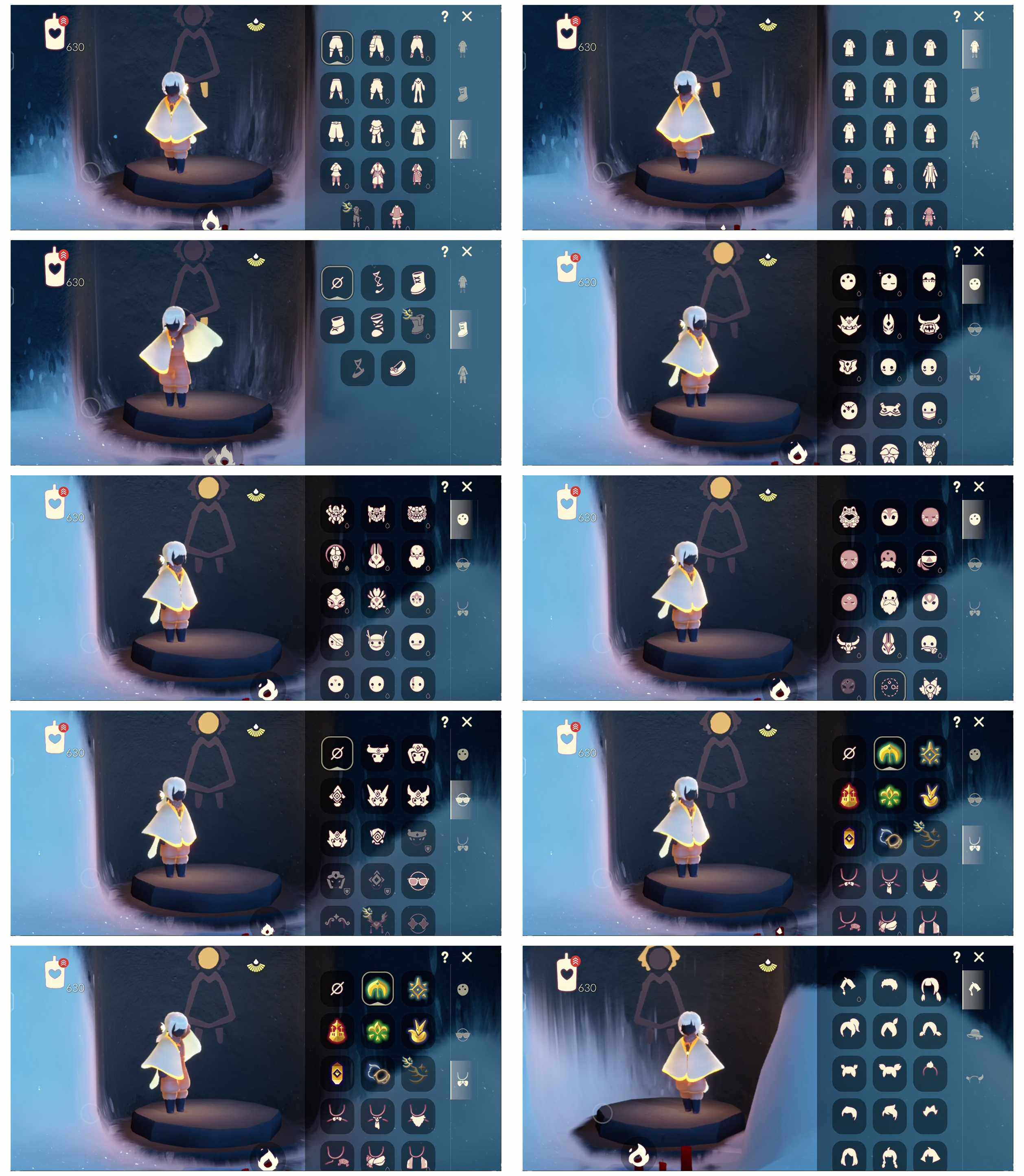 光遇账号vivo渠道服7季10翼狗头兔年套装盲僧眼罩大胡子小飞象武士裤橘子发饰
"资源：蜡烛631    爱心28    红烛 1  翼10
已毕业地图：全图毕业
毕业季节：  圣岛季   预言季  梦想季  集结季  