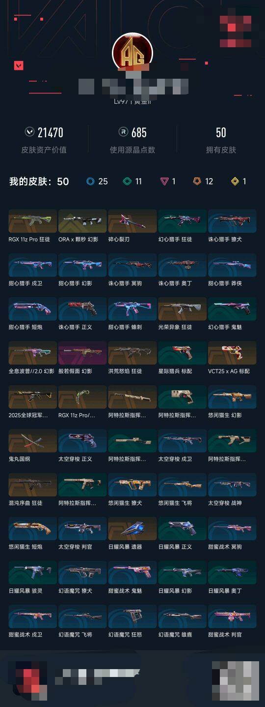 WWQEY327464无畏契约账号详情图3 WWQEY327464无畏契约账号详情图3