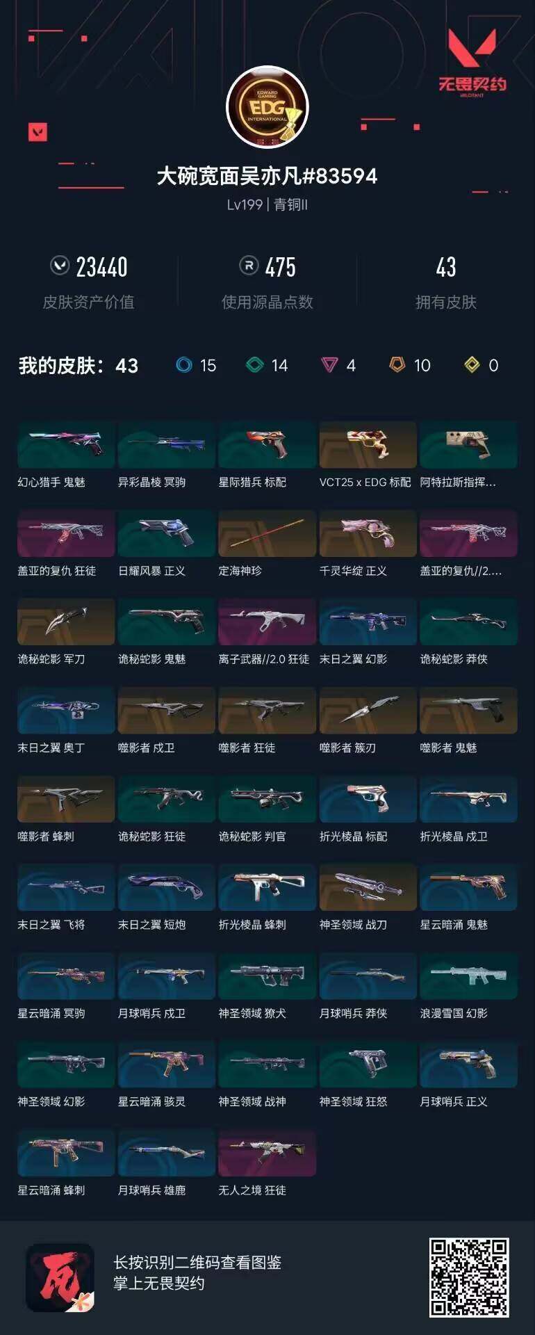 WWQQM327497无畏契约账号详情图5 WWQQM327497无畏契约账号详情图5