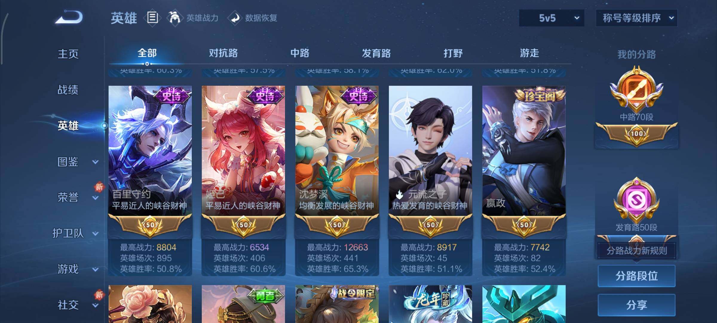 WZCMY3409194王者荣耀账号详情图4