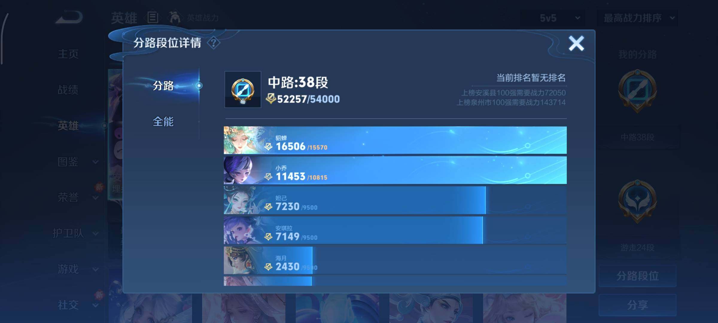 WZCMY3409184王者荣耀账号详情图4 WZCMY3409184王者荣耀账号详情图4