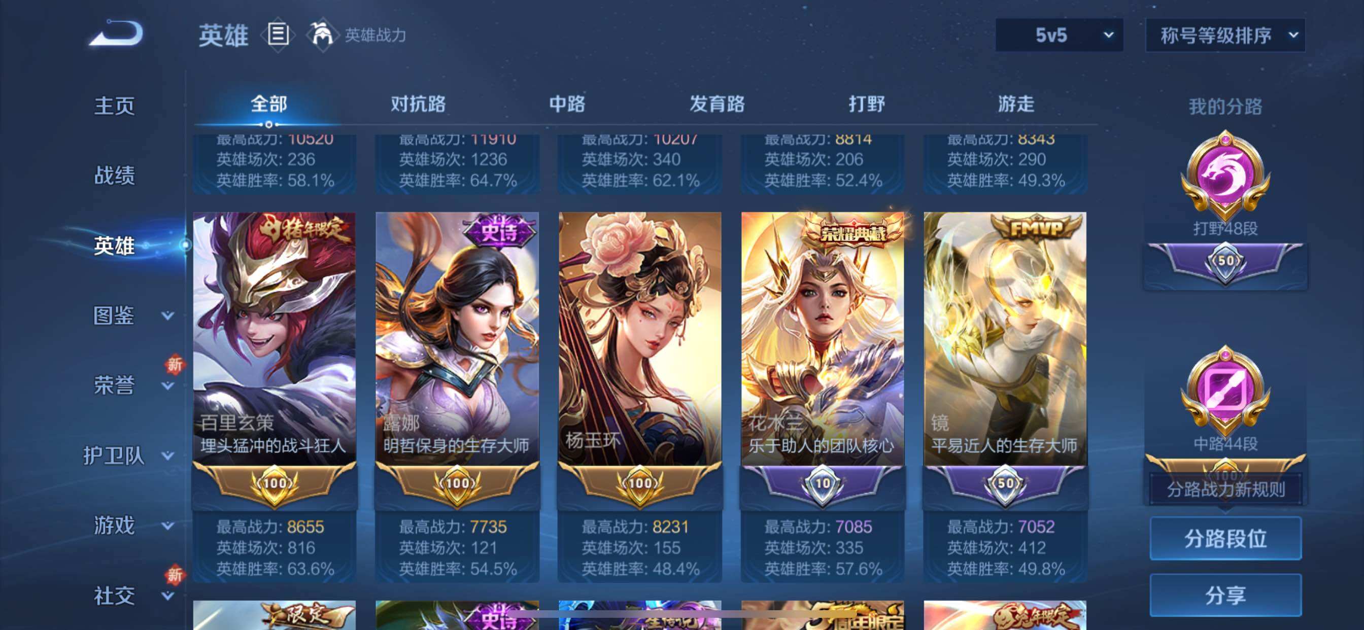 WZCMY3409256王者荣耀账号详情图4 WZCMY3409256王者荣耀账号详情图4