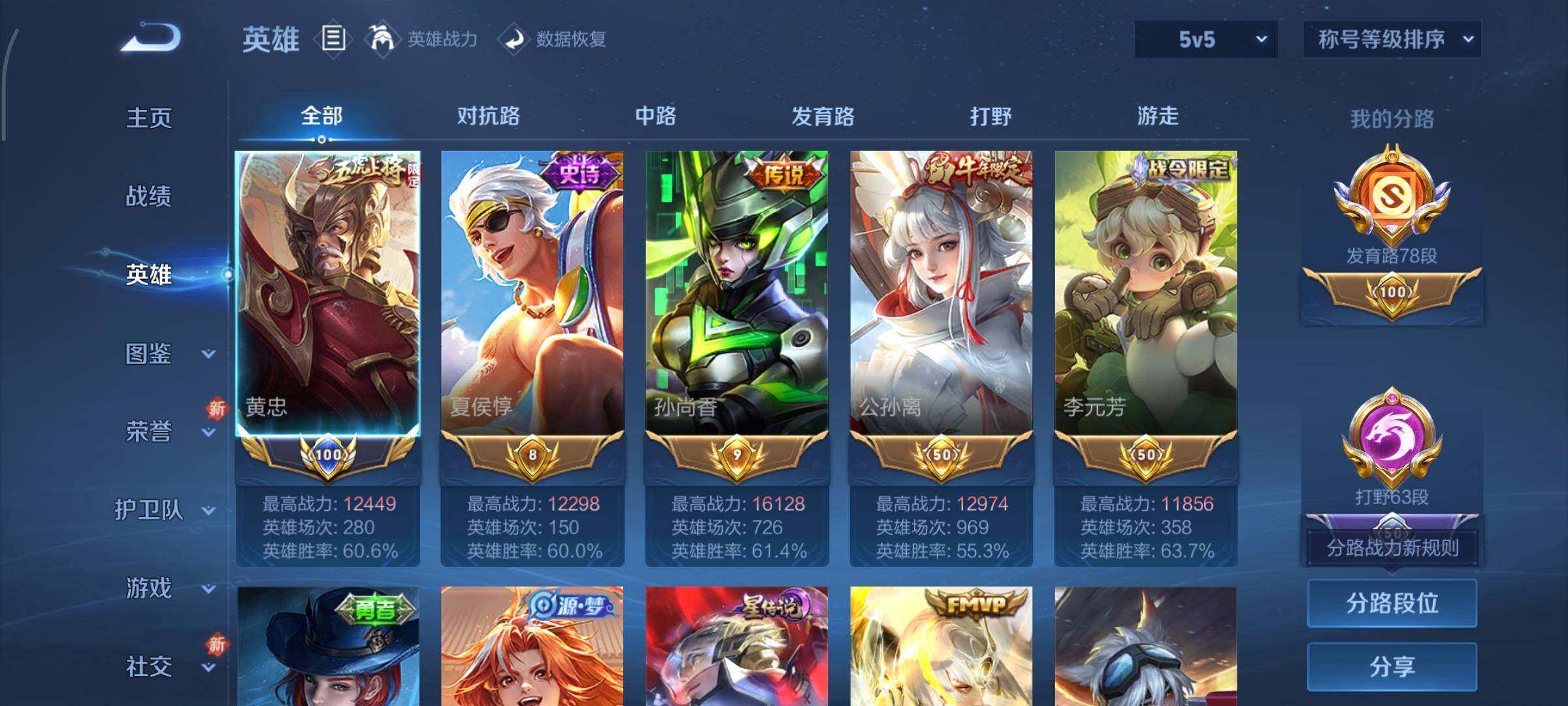 WZCMY3409241王者荣耀账号详情图3