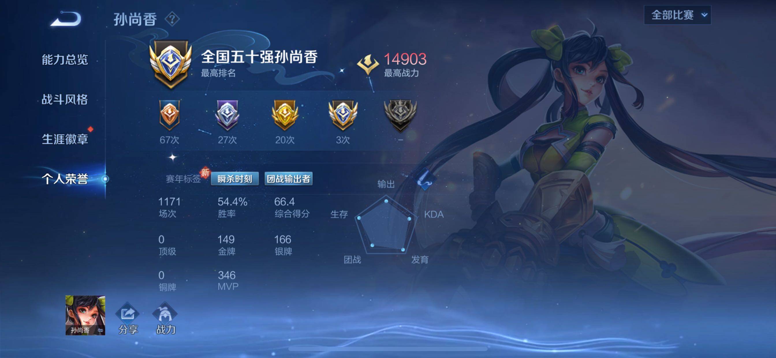 WZCMY3409262王者荣耀账号详情图7