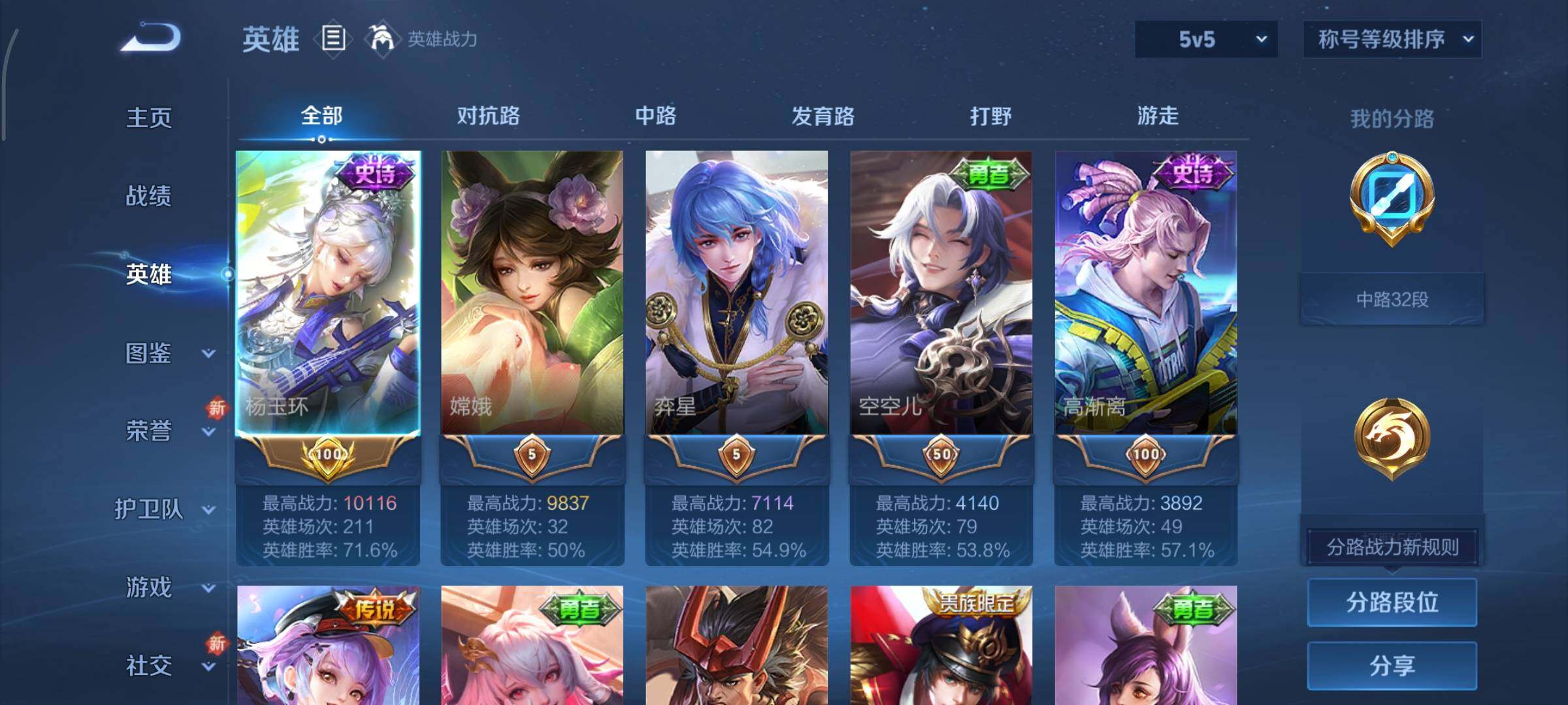 WZCMY3409247王者荣耀账号详情图3