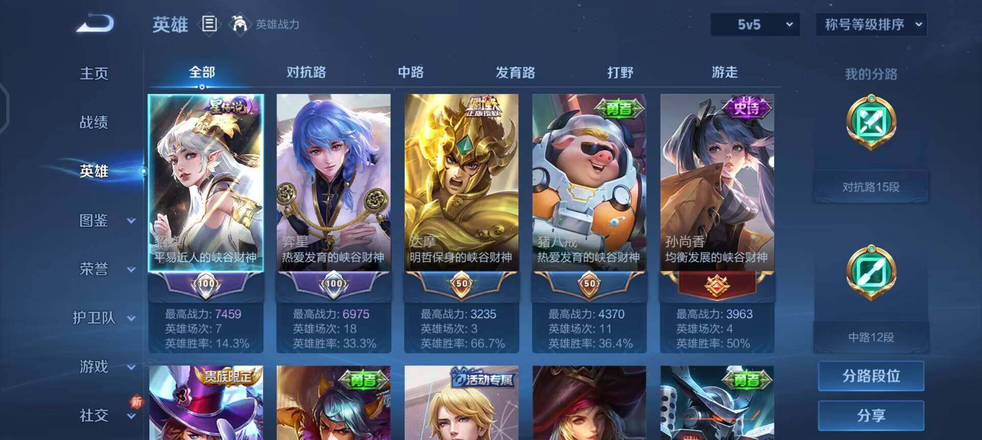 WZQM3409274王者荣耀账号详情图8