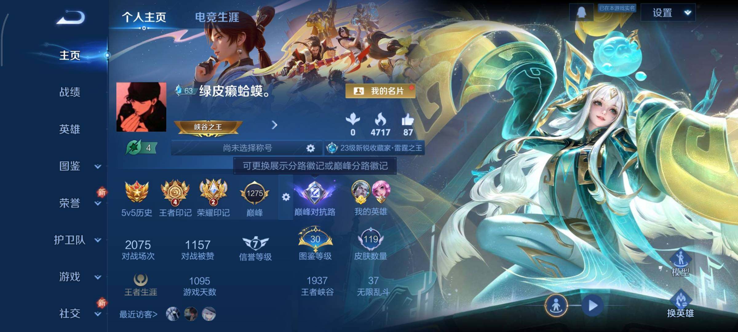 WZCMY3409227王者荣耀账号详情图2