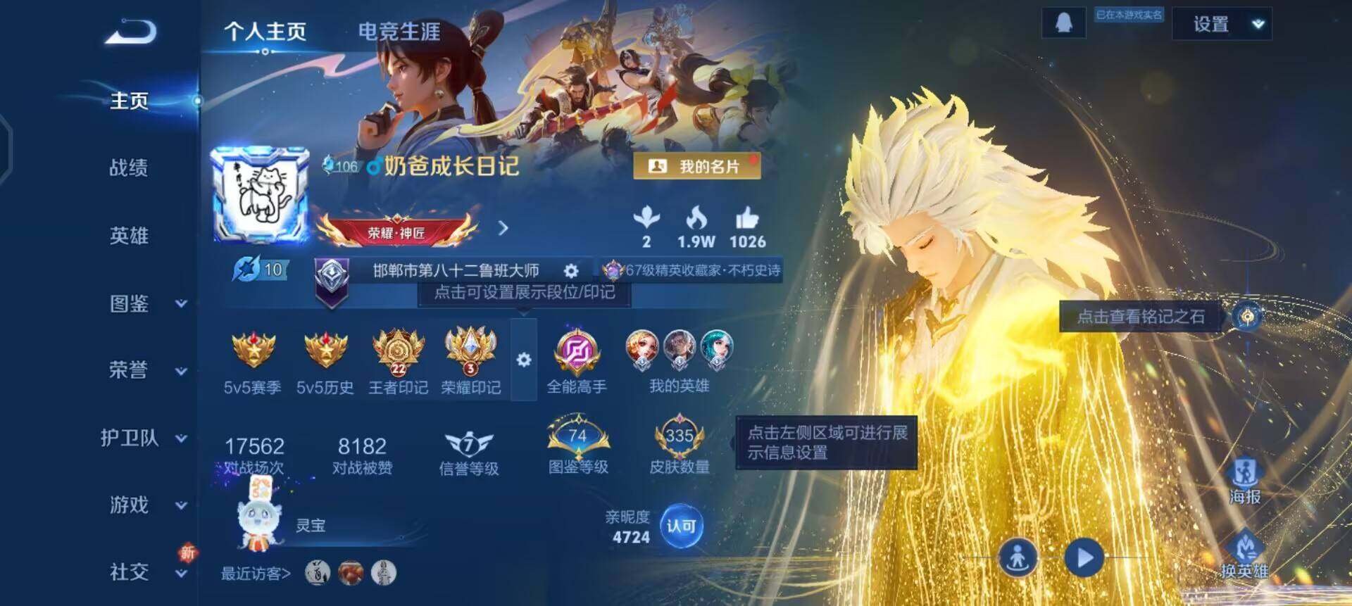 WZQM3409342王者荣耀账号详情图14