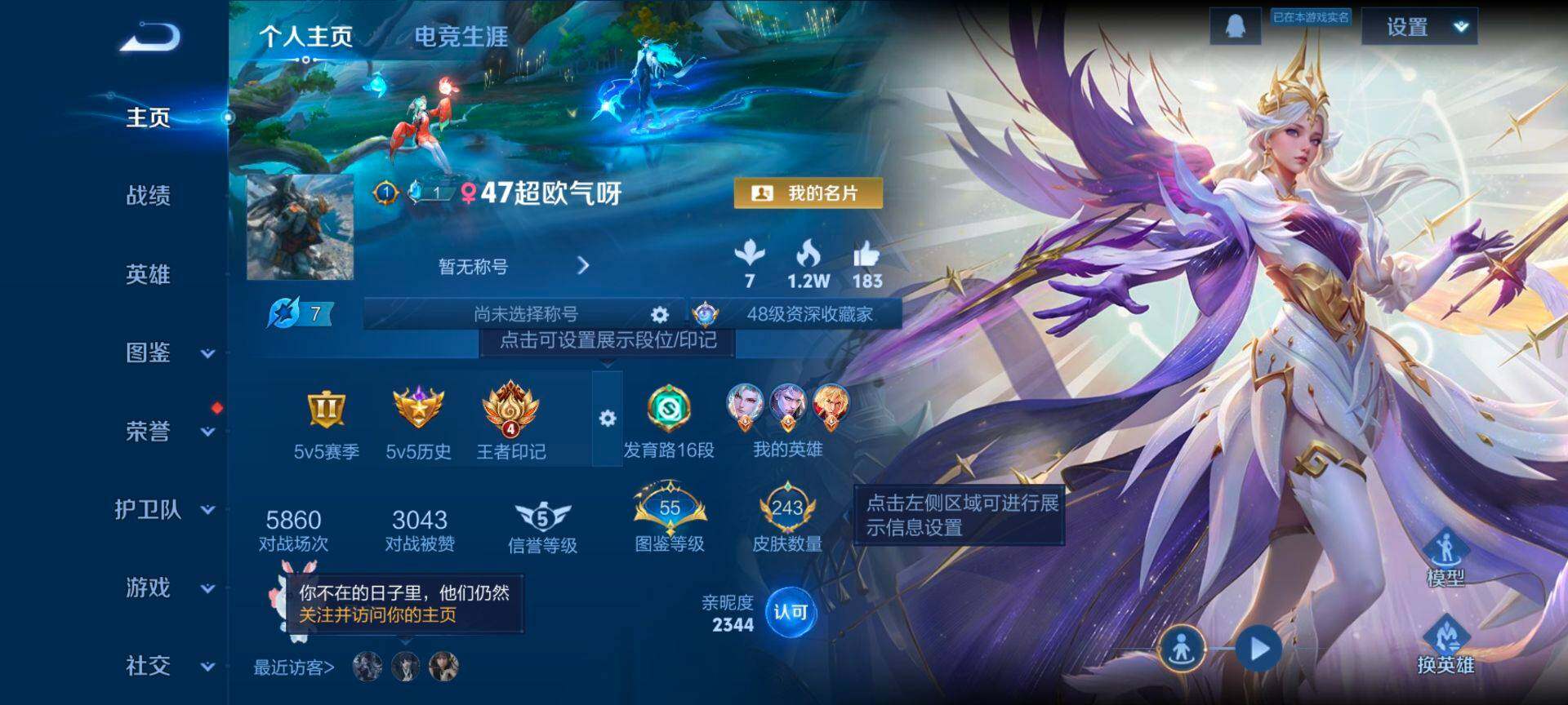 WZCMW3407839王者荣耀账号详情图2