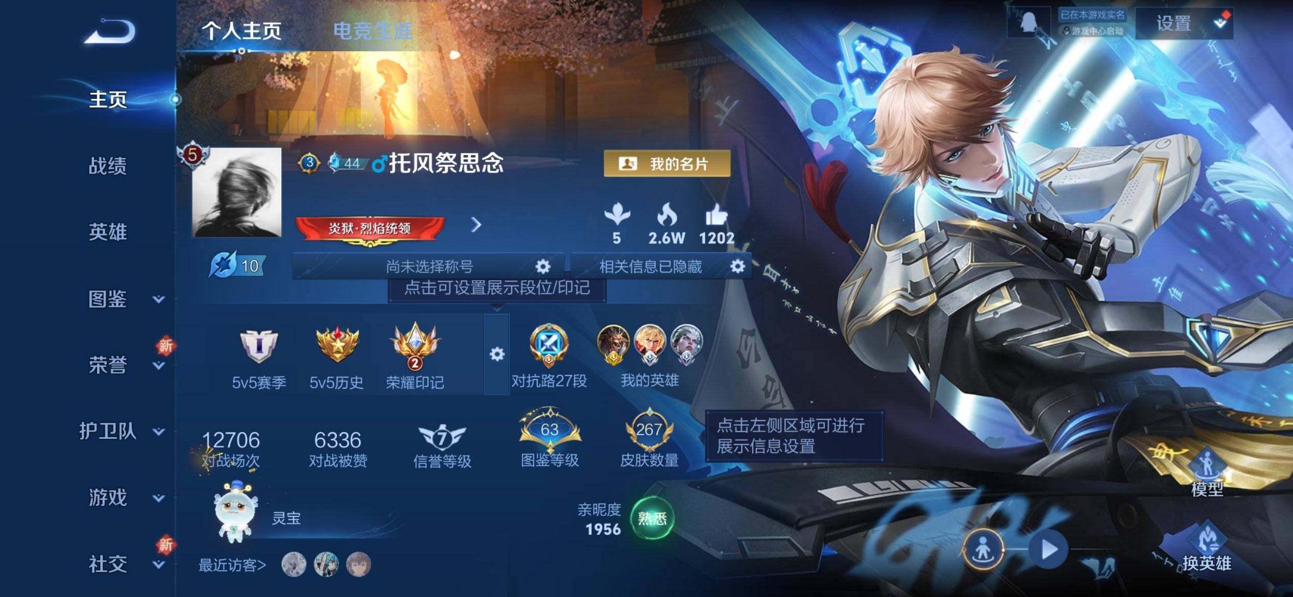 WZQM3407754王者荣耀账号详情图3 WZQM3407754王者荣耀账号详情图3