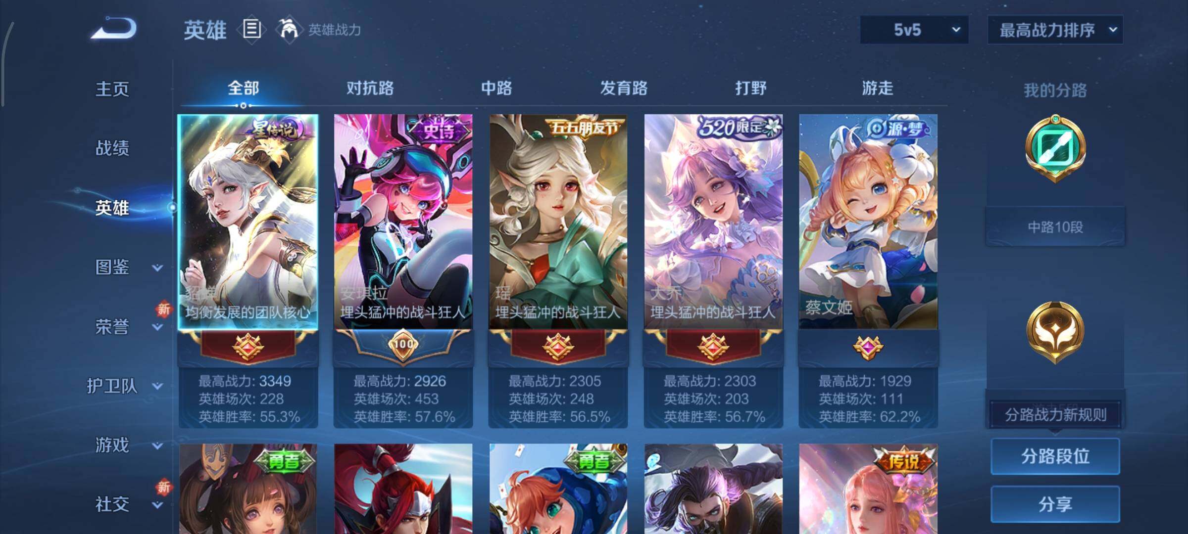 WZCMY3473366王者荣耀账号详情图3