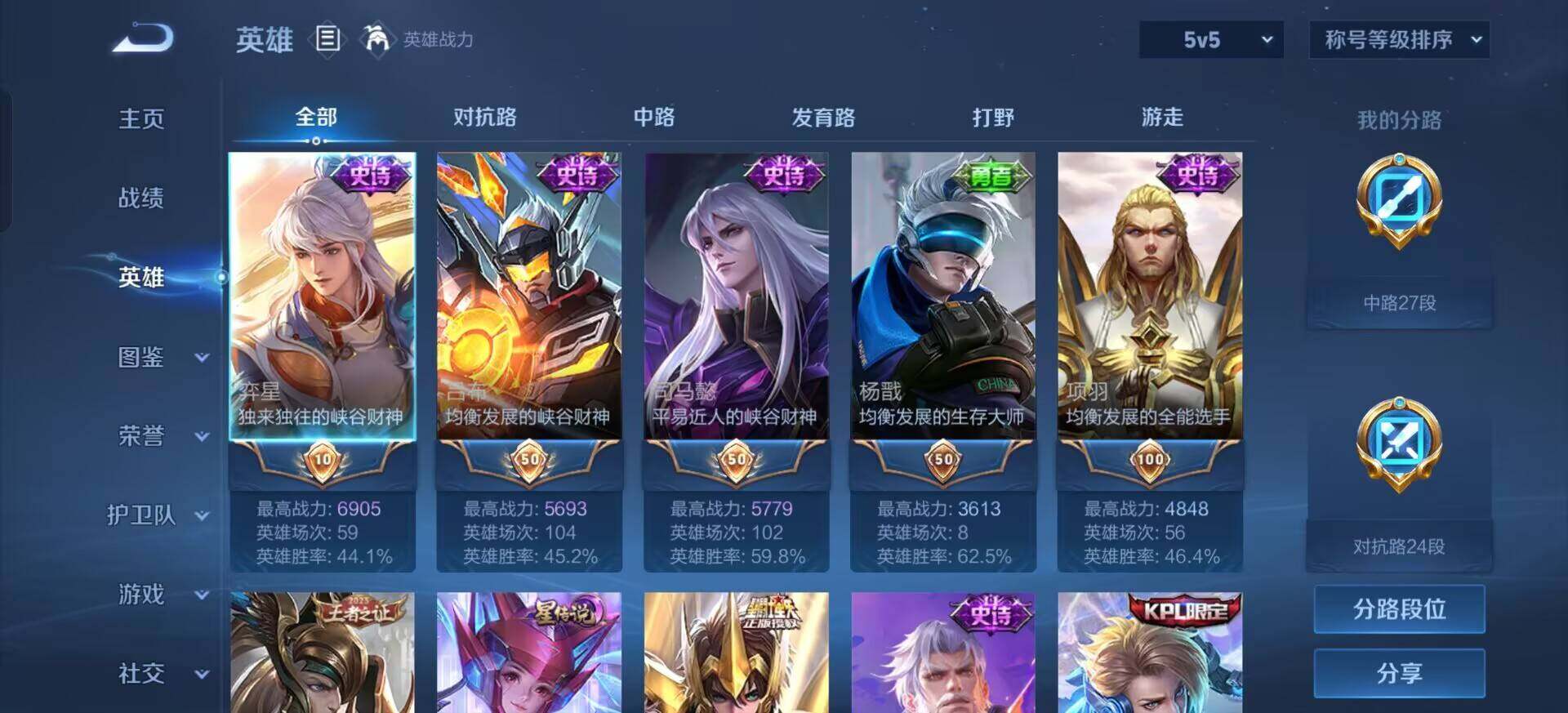 WZQM3409296王者荣耀账号详情图8