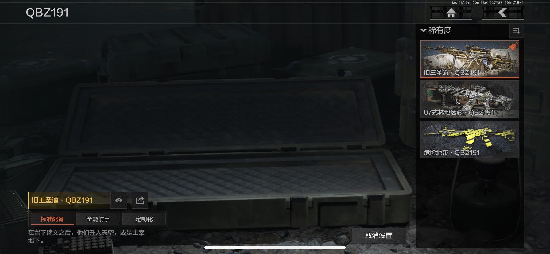 AQEY316265暗区突围账号详情图4